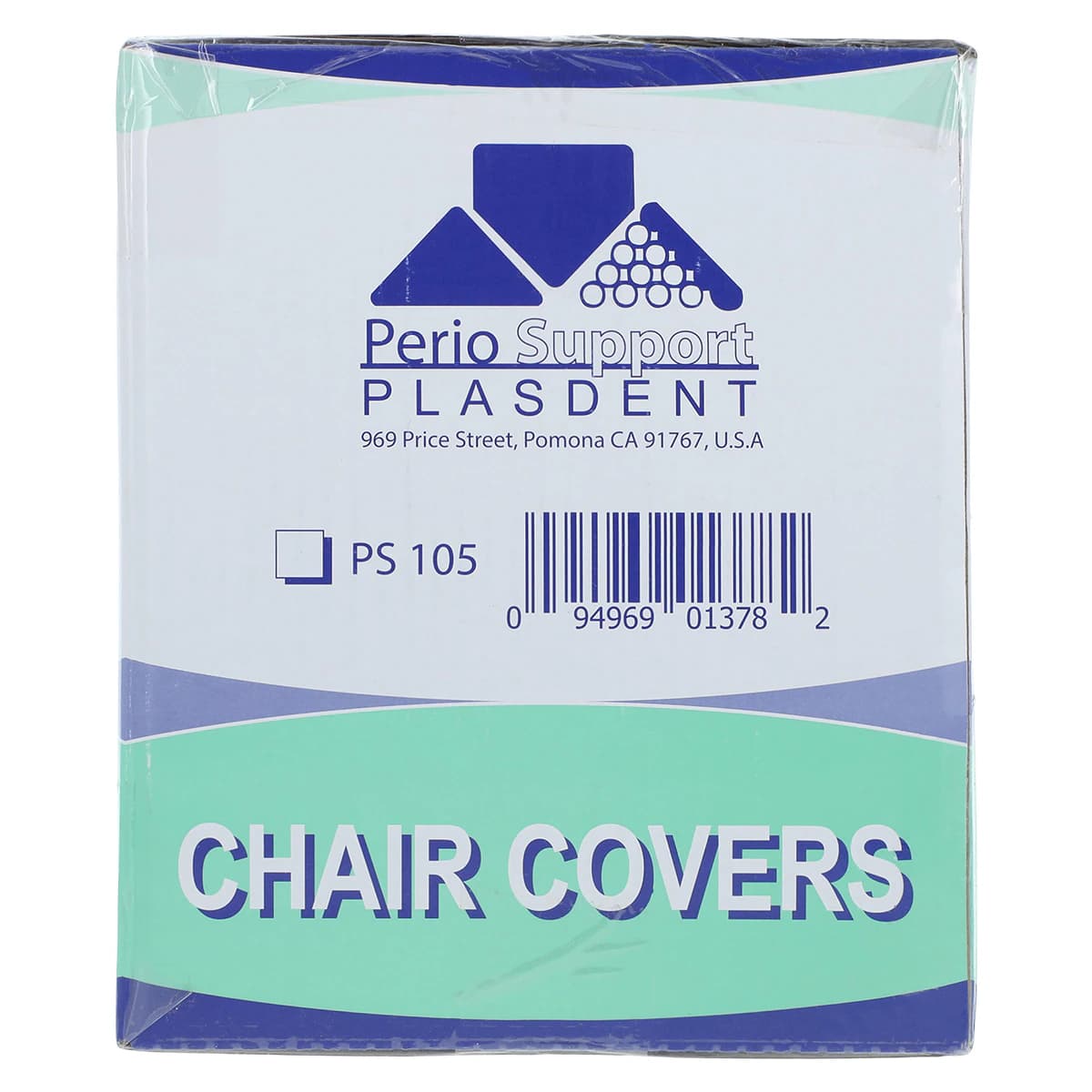 Plasdent Full Plastic Chair Cover Sleeves, 33" x 54", Clear, 200/Box, PS105 thumbnail 4