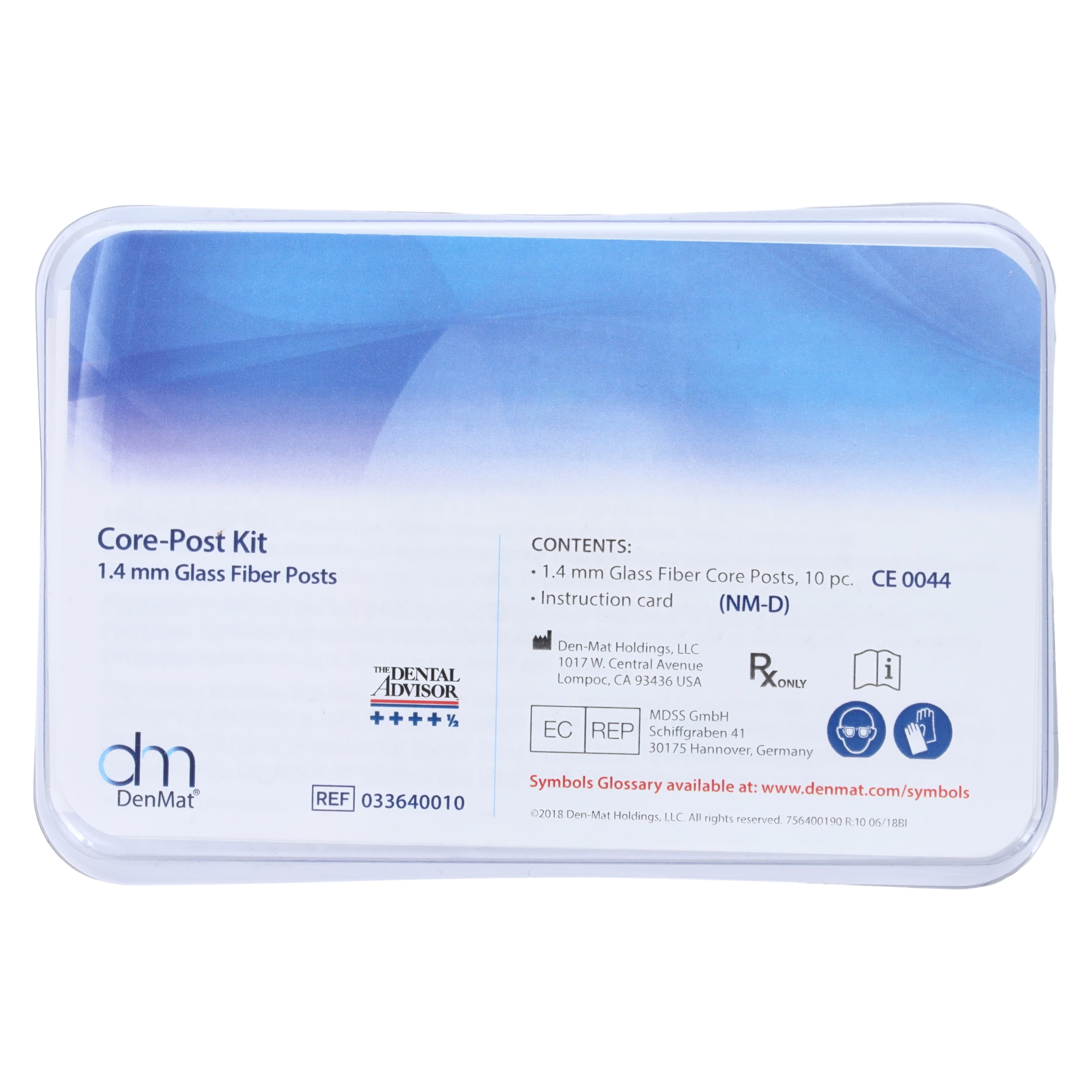 Core Post Glass Fiber Post Refill, 1.4 mm, 10/Pkg, 033640010 thumbnail 4