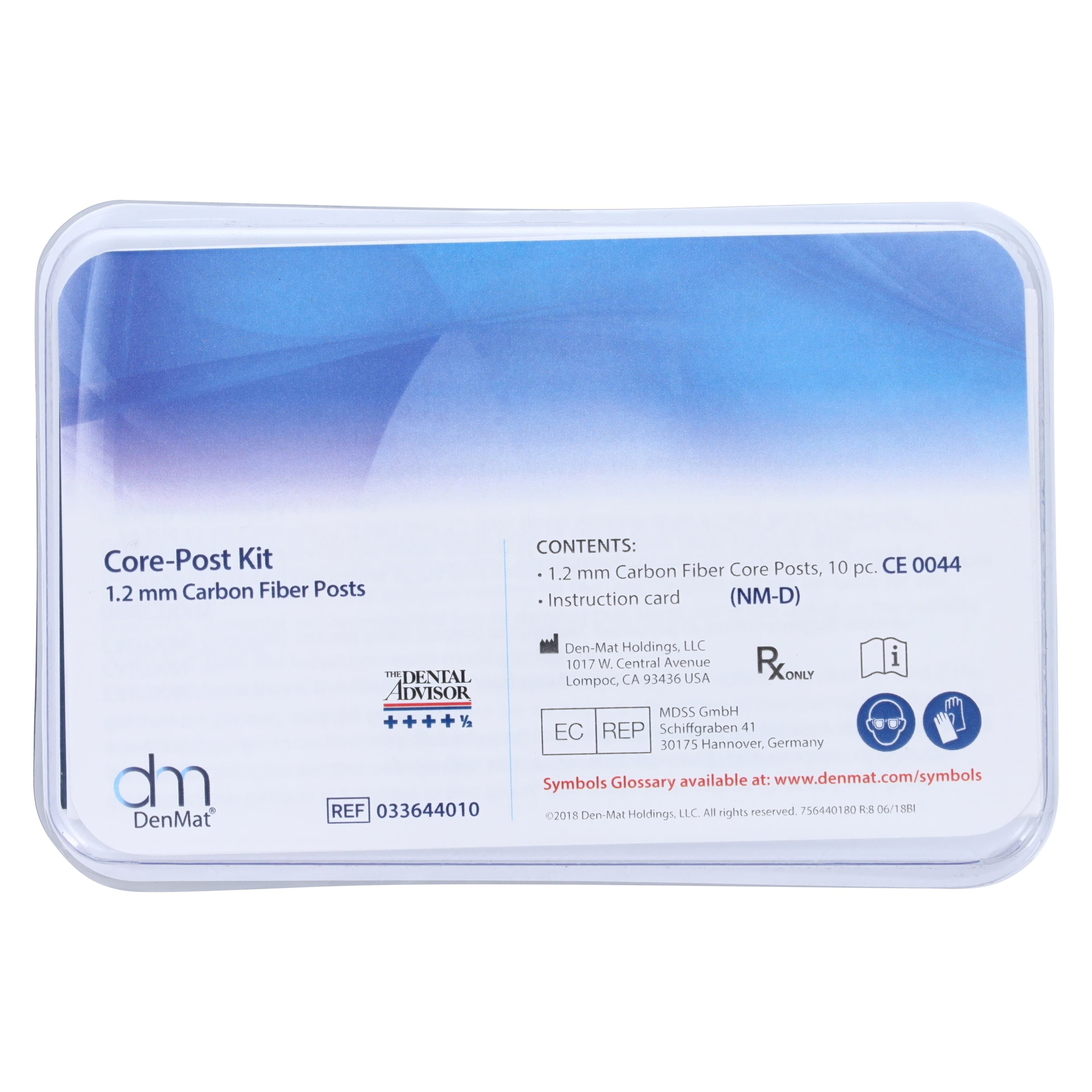 Core Post Carbon Fiber Post Refill, 1.2 mm, 10/Pkg, 033644010 thumbnail 4