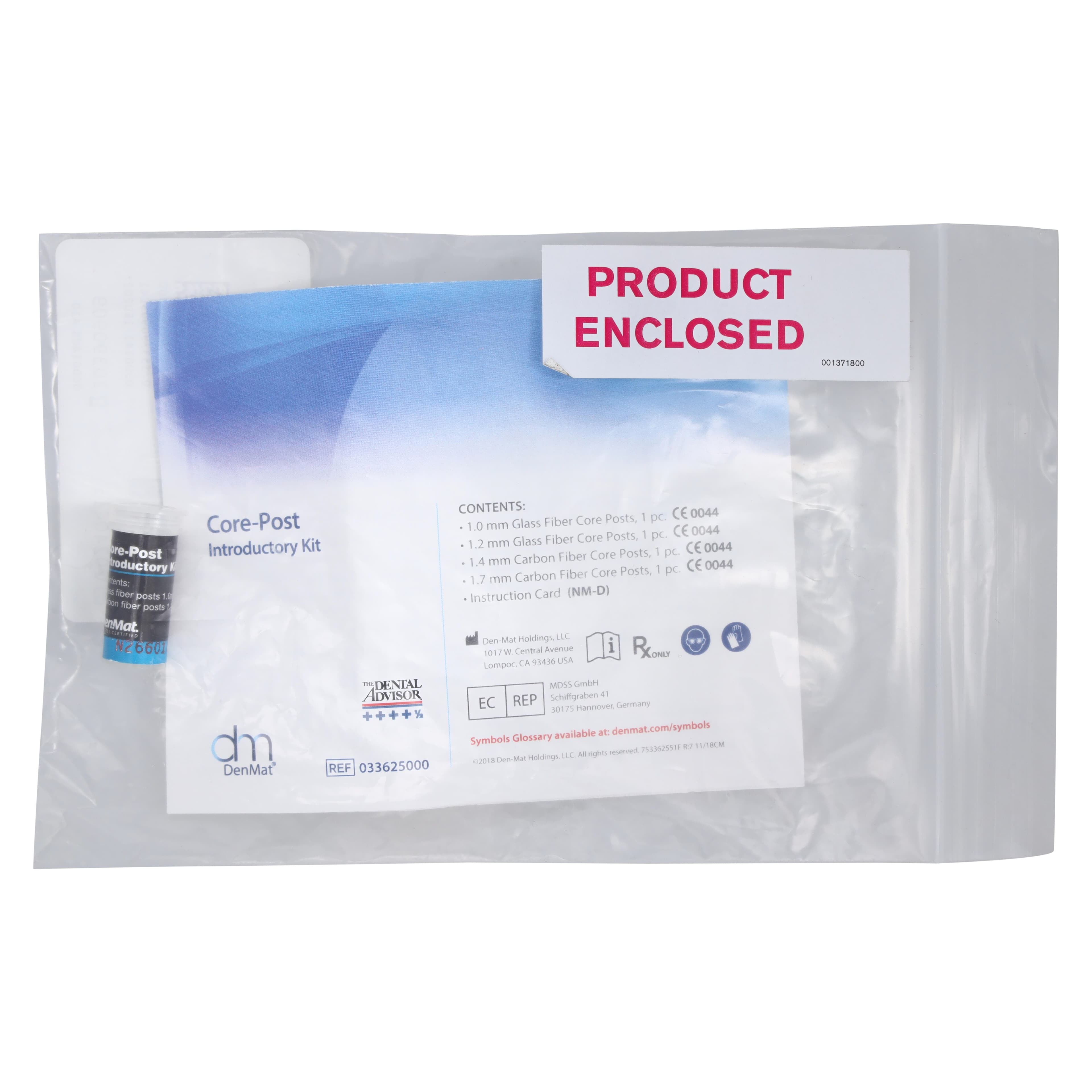 DenMat Core Post Intro Kit, Glass Fiber Posts, 4 Sizes (1.0mm, 1.2mm, 1.4mm, 1.7mm) thumbnail 4