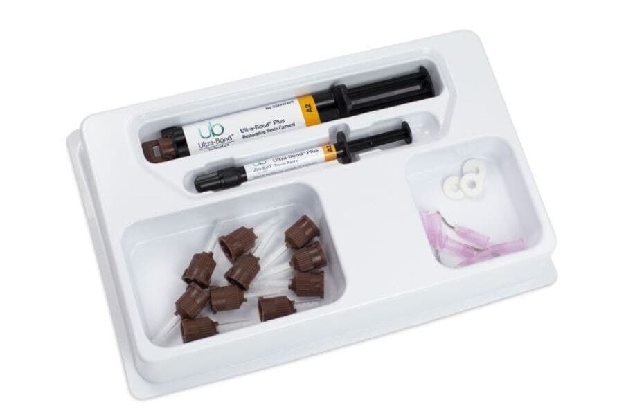 Ultra-Bond Plus Restorative Resin Cement A2 Refill Kit with Try-In Paste, 6g Syringe, 032599390 thumbnail 2