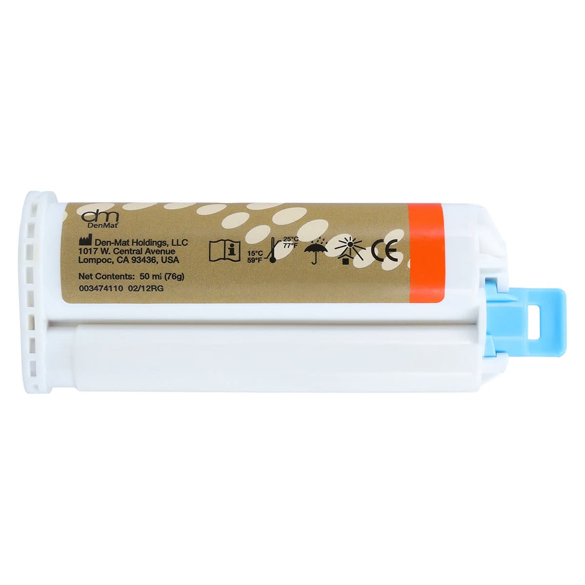 PERFECTemp II Temporary Crown & Bridge Material, Automix Cartridge, Shade A1, 50 mL, Refill Package (SPD1300) thumbnail 5