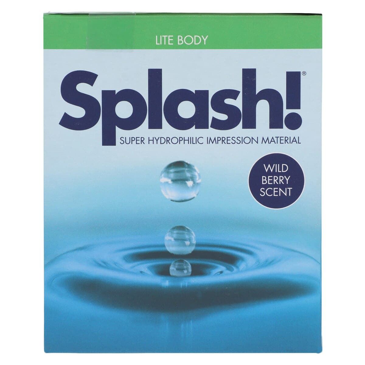 Splash! Half-Time Set VPS Impression Material, Lite Body, Wild Berry Scent, 48 mL Cartridges, 8/Box, SPD1592 thumbnail 5