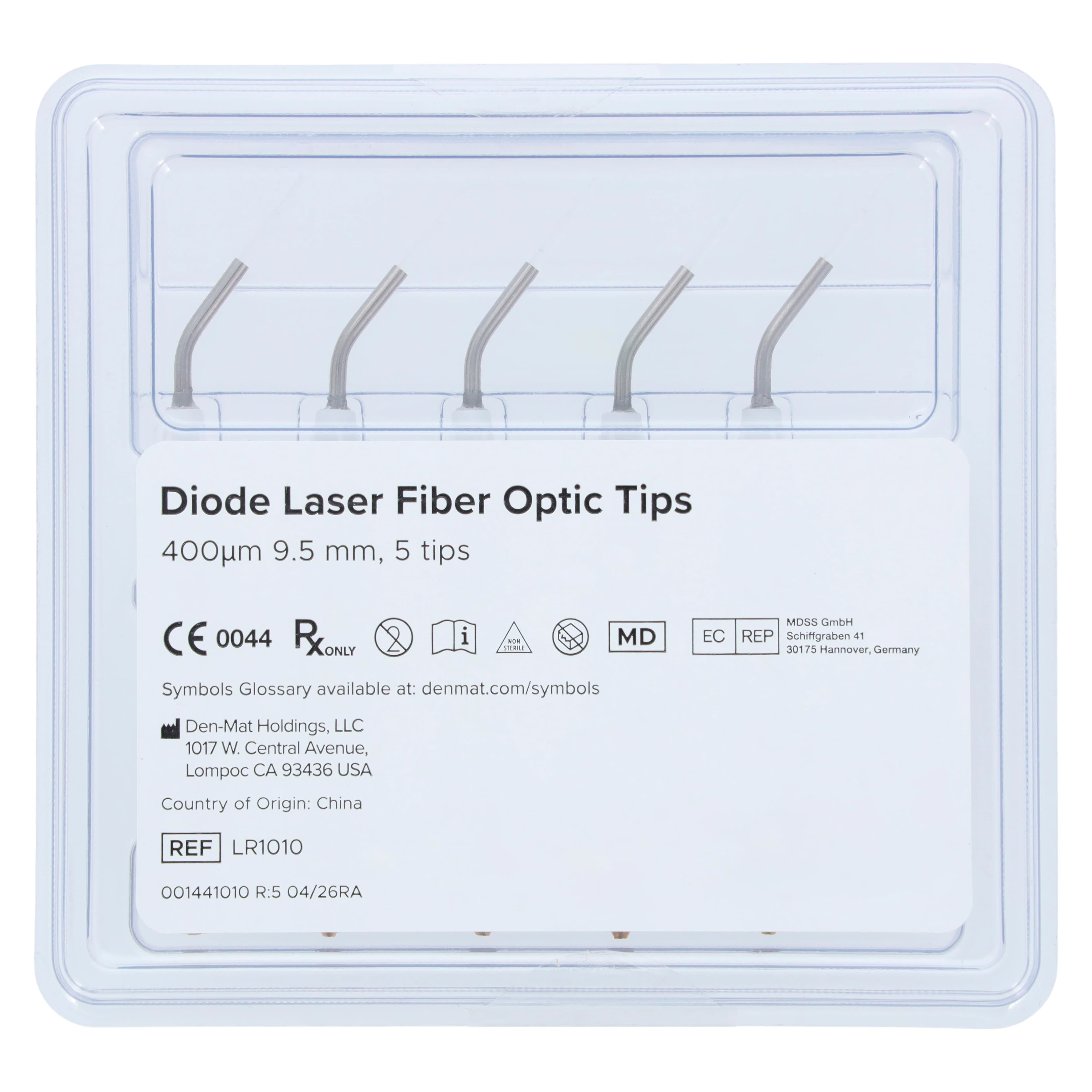 SOL Diode Disposable Laser Tips, 400 µm x 9.5 mm, Perio/Sapphire, Pack of 25, LR1010 thumbnail 7