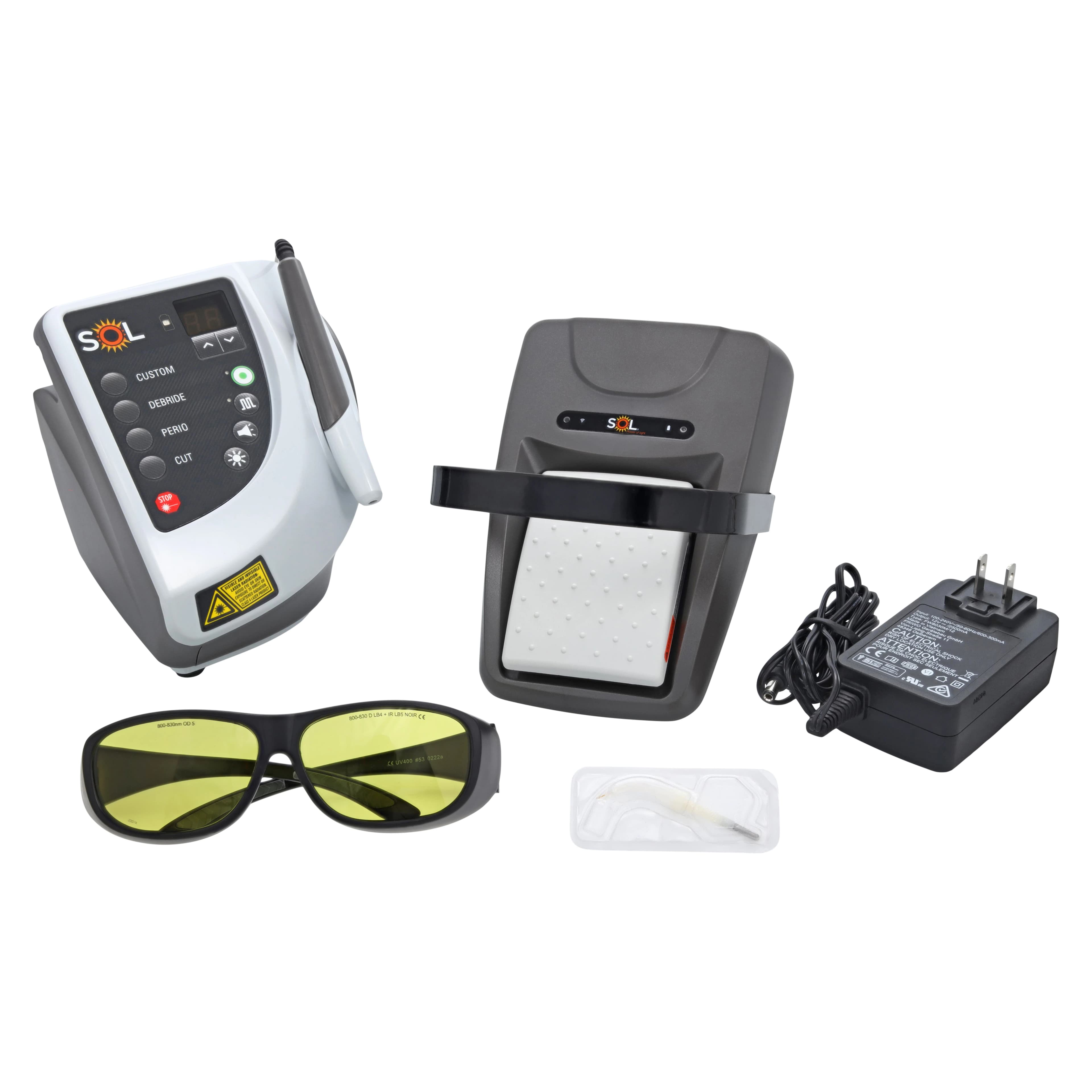 SOL® Desktop Diode Laser System, 3W Continuous/5W Pulse, Portable, Complete Kit thumbnail 8