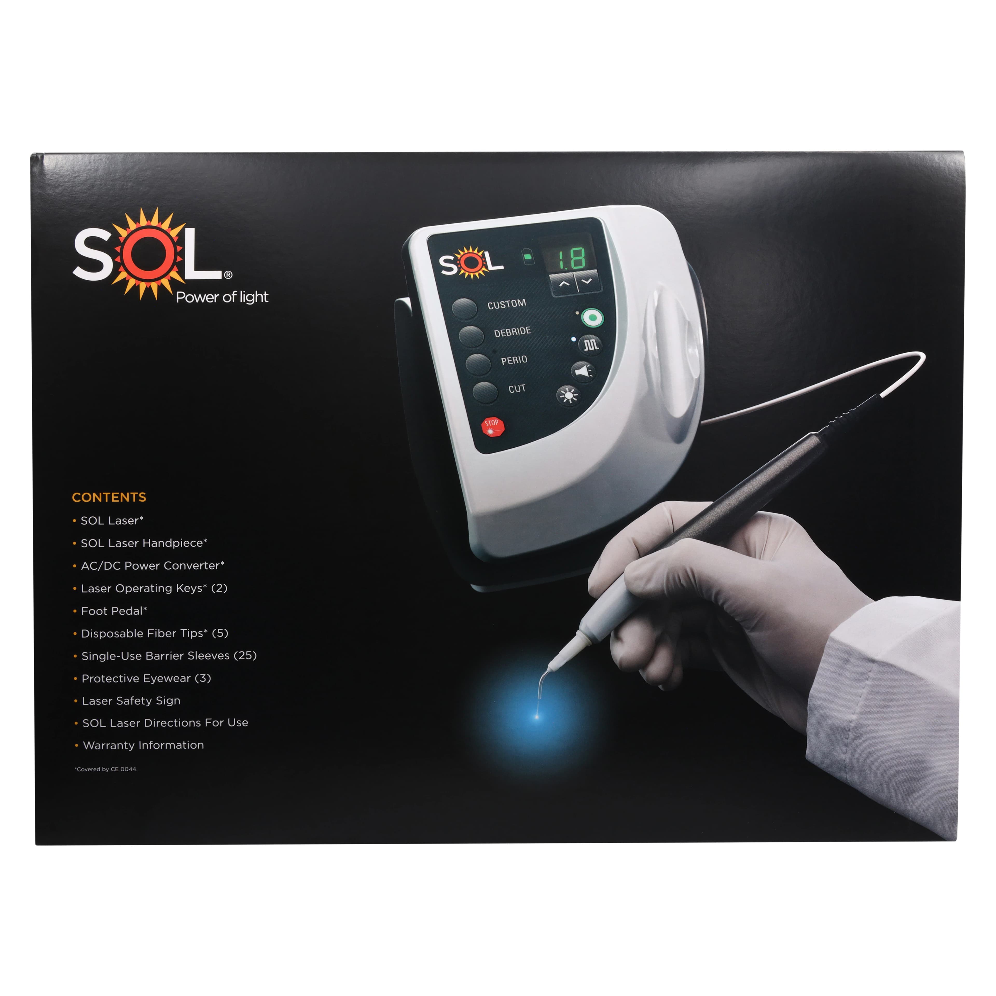 SOL® Desktop Diode Laser System, 3W Continuous/5W Pulse, Portable, Complete Kit thumbnail 22