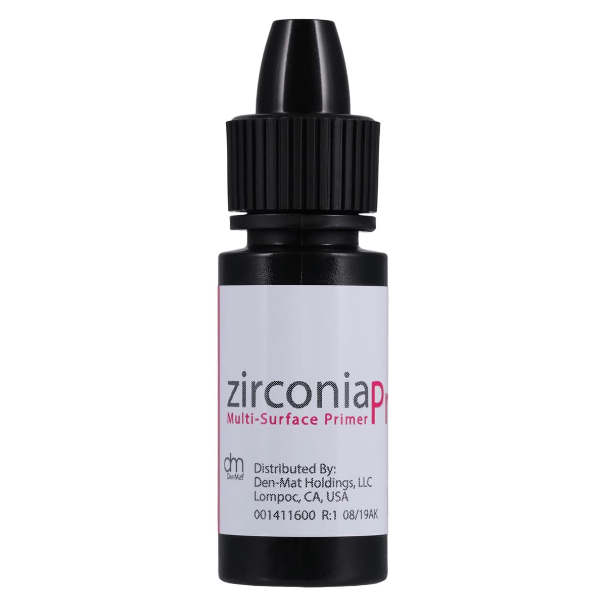 DenMat Zirconia Prime Multi-Surface Primer, 5 mL Bottle, 3900B - Denmat - Zirconia Prime 5mL Bottle - Image 1