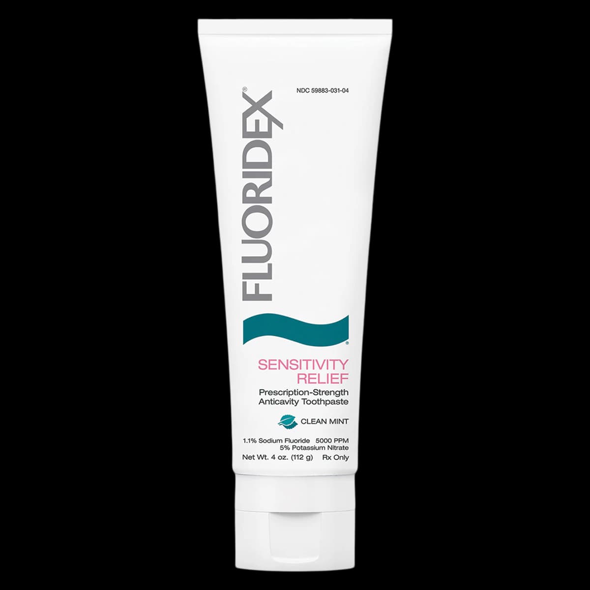 Fluoridex Sensitivity Relief Toothpaste, Clean Mint, 1.1% Sodium Fluoride, 4 oz Tube, 6/Case, 2262US6 - Fluoridex Sensitivity Relief Toothpaste - Image 1