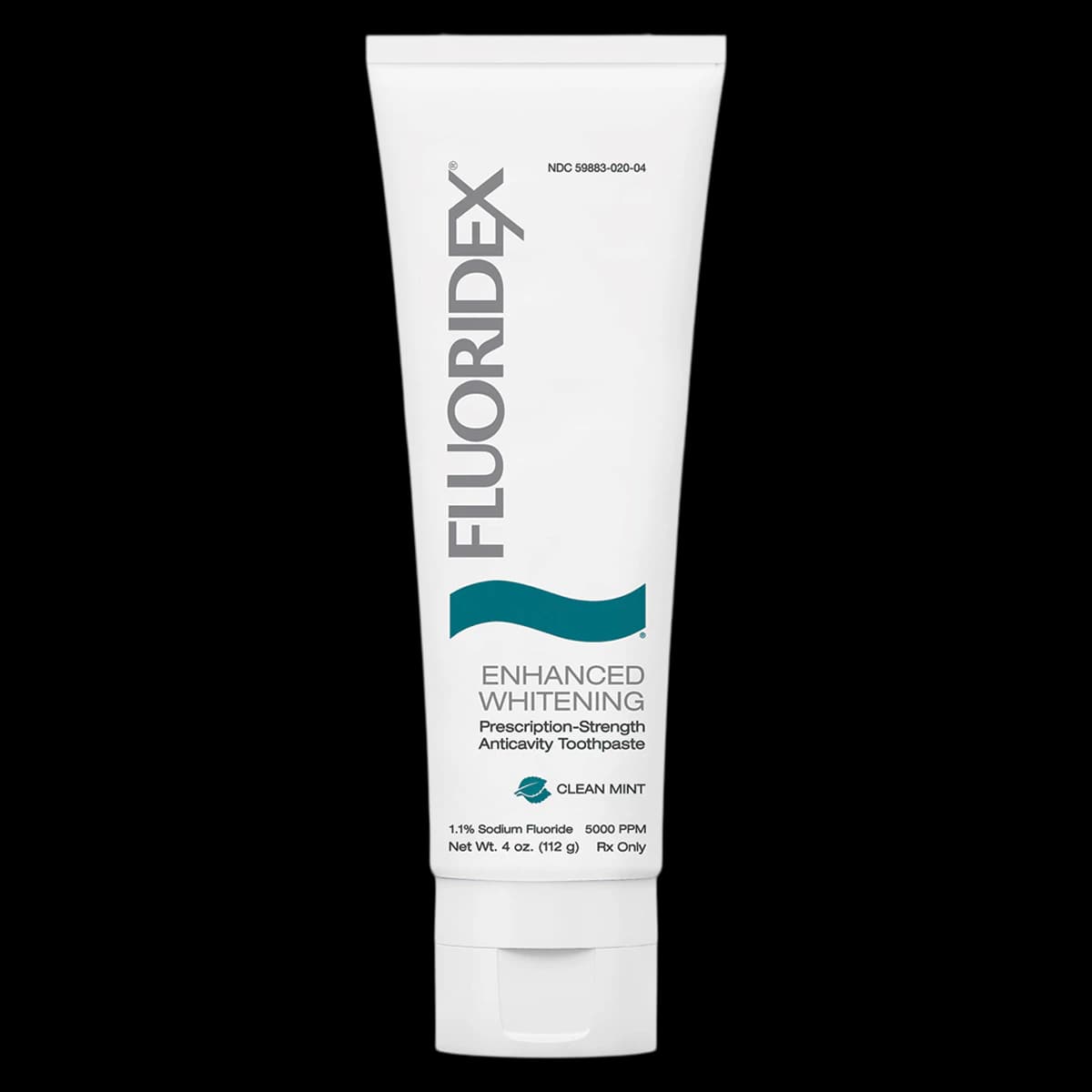 Fluoridex Enhanced Whitening Toothpaste, Clean Mint, 1.1% NaF, 4 oz, 6/Pkg, 2266WT6 - Fluoridex Enhanced Whitening Toothpaste - Image 1