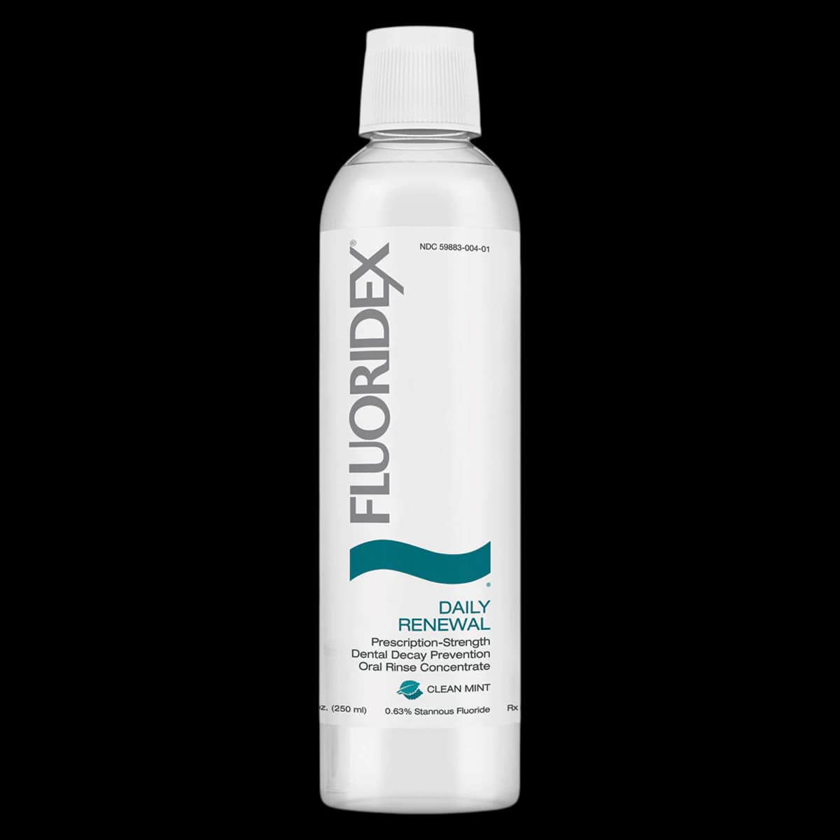 Fluoridex Daily Renewal Oral Rinse, Clean Mint, 0.63% Stannous Fluoride, 8.4 oz Bottle, 6/Case - Fluoridex Daily Renewal Oral Rinse - Image 1