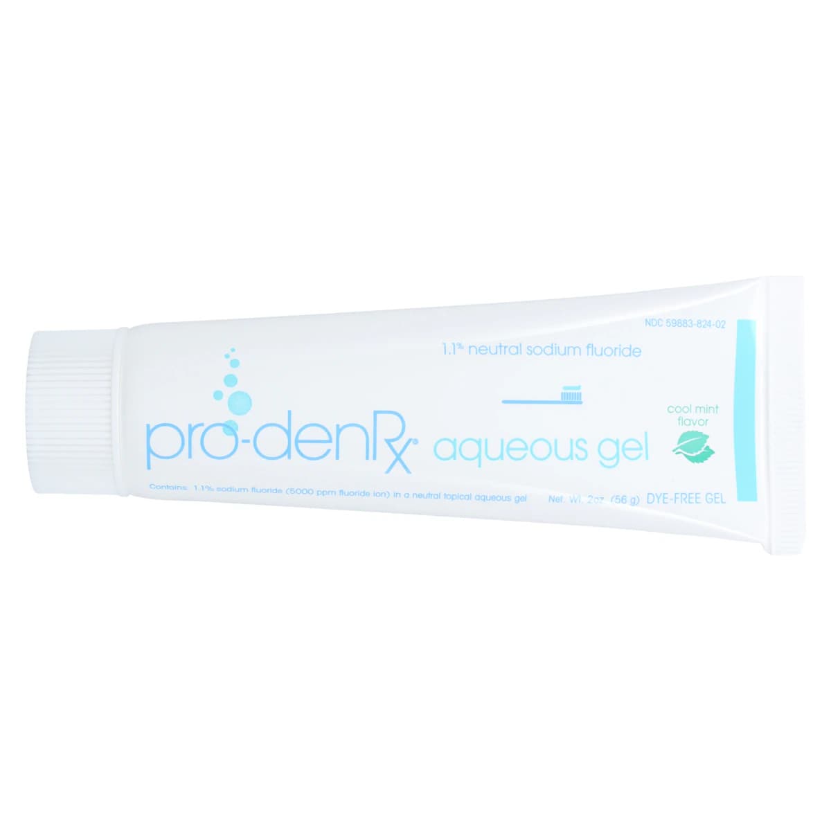 Pro-DenRx 1.1% Neutral Sodium Fluoride Gel, Cool Mint, 2 oz/Bottle thumbnail 3