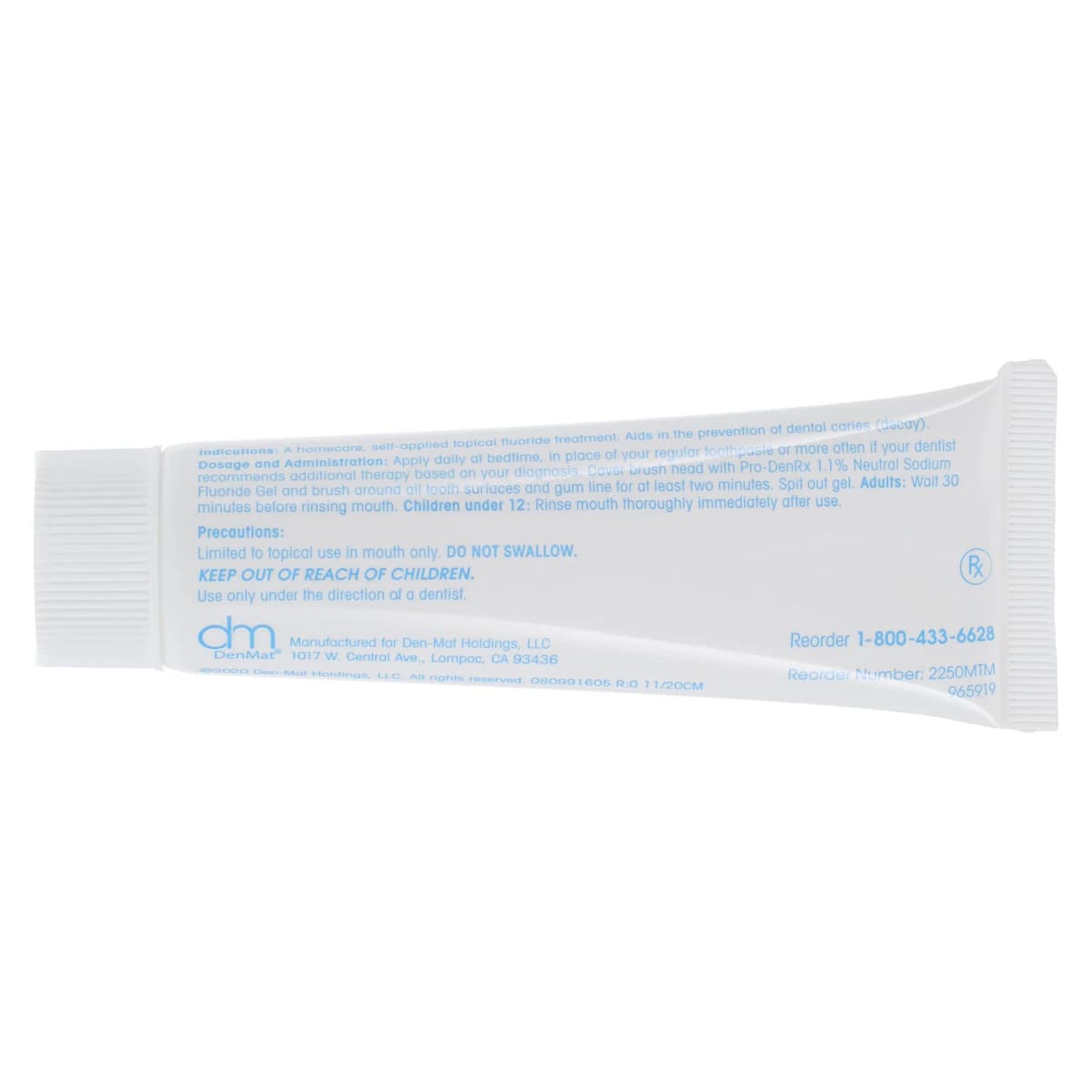 Pro-DenRx 1.1% Neutral Sodium Fluoride Plus Gel, Mint, 2 oz Bottle thumbnail 4
