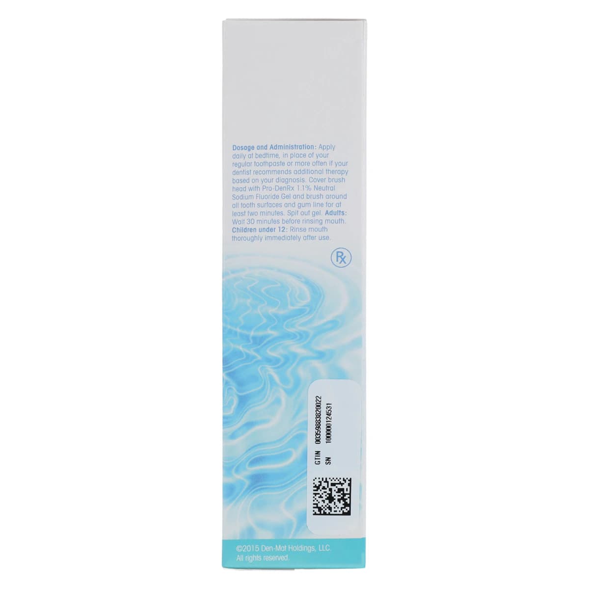 Pro-DenRx 1.1% Neutral Sodium Fluoride Plus Gel, Mint, 2 oz Bottle thumbnail 6