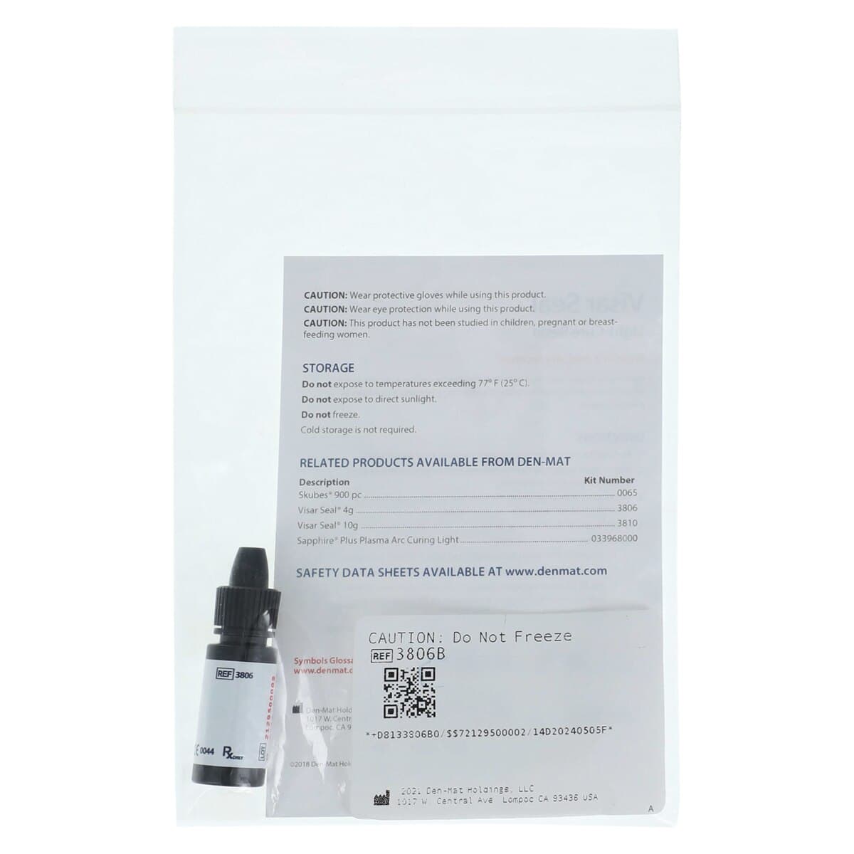 Visar Seal Sealing & Bonding Agent, Light Cure, 4 g Bottle thumbnail 6