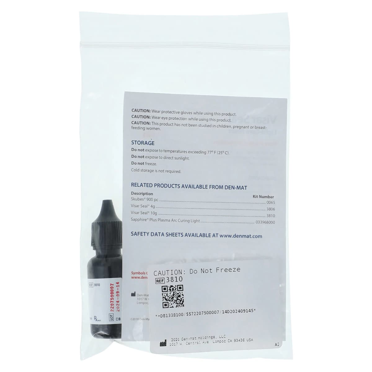 Visar Seal Light-Cure Clear Resin Liner, 10 g Bottle thumbnail 5