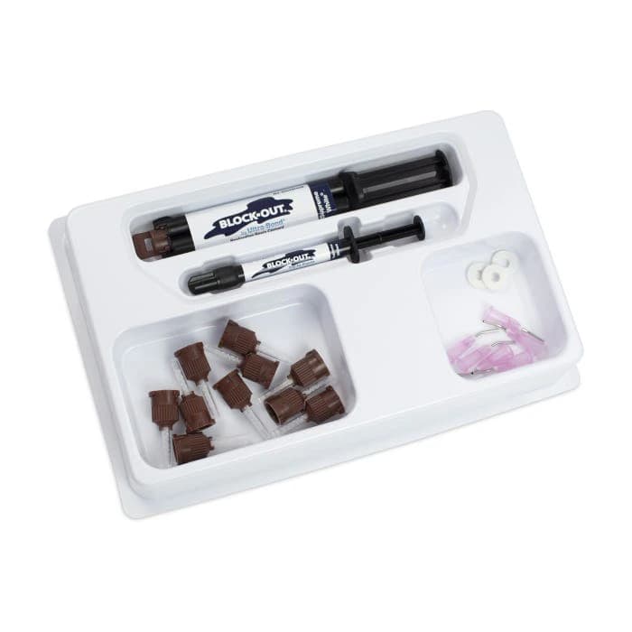 DenMat Block-Out Supreme White Refill Syringe, 6g, Ultra-Bond Plus Cement, 032491410 - Block-Out Supreme White Refill Syringe 6g - Image 1