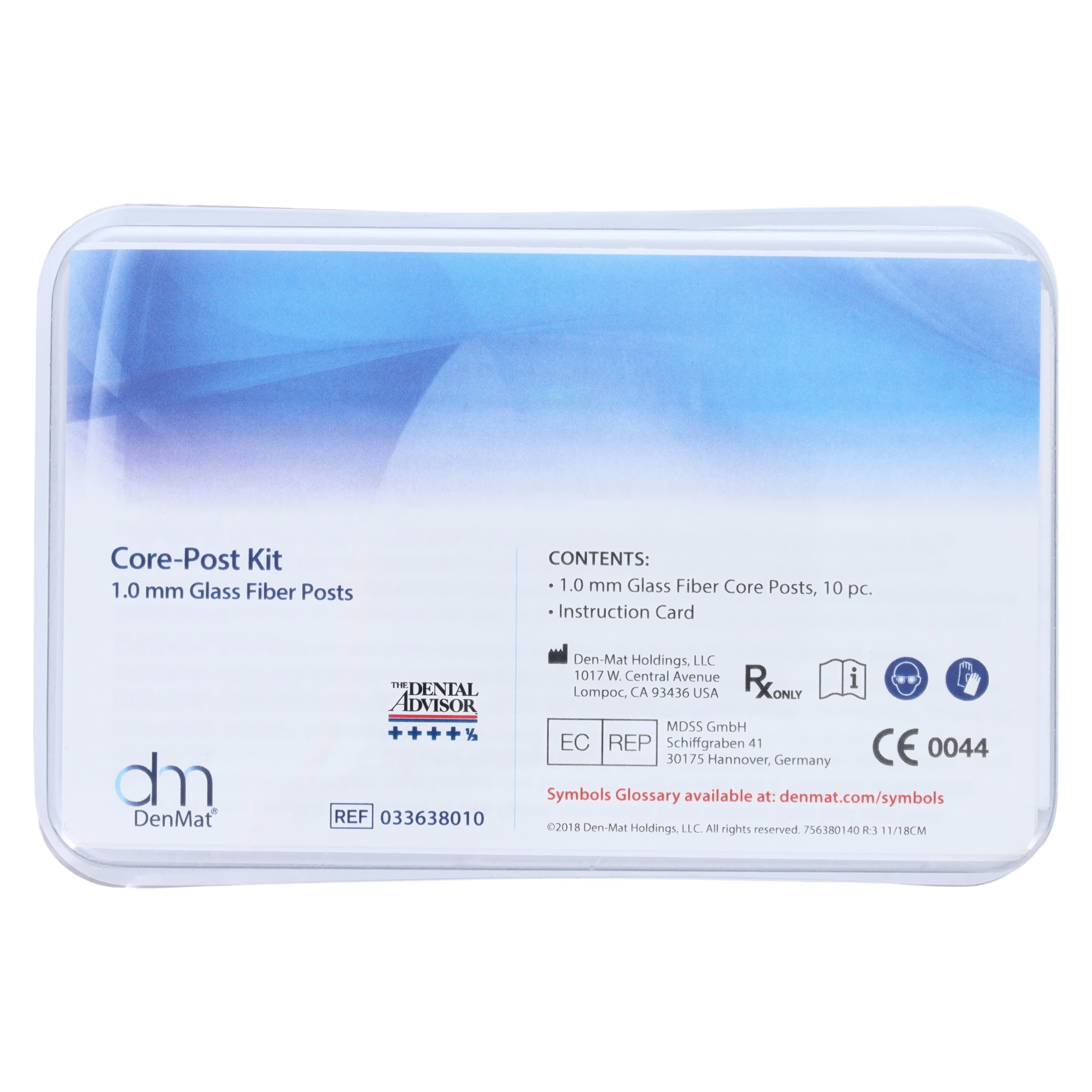 Core-Post Glass Fiber Post Refill, 1.0 mm, 10/Pkg, 033638010 thumbnail 5
