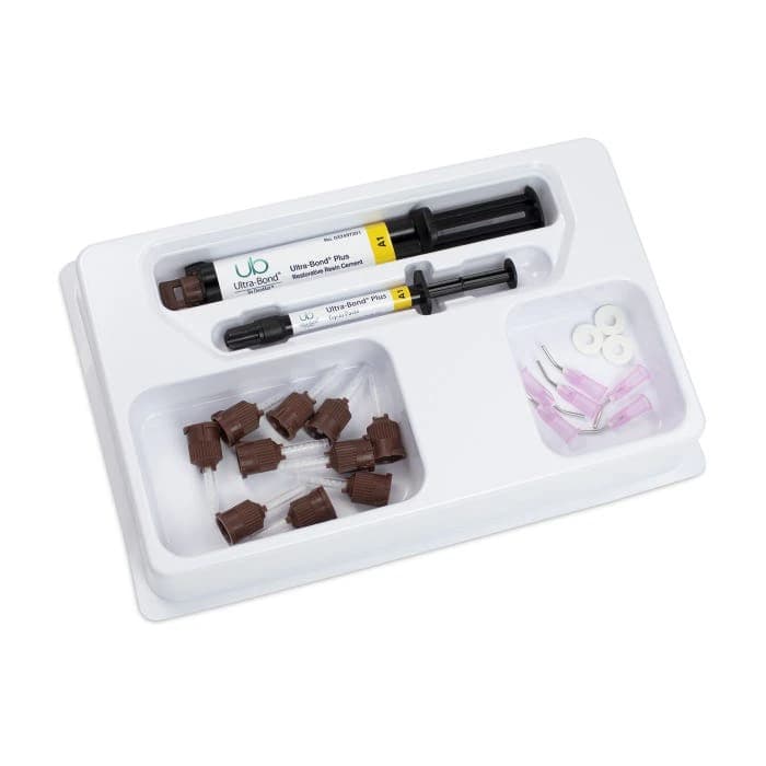 Ultra-Bond Plus Restorative Resin Cement Refill Kit, Shade A1, with Try-In Paste, 6g Syringe, 032599310 thumbnail 2