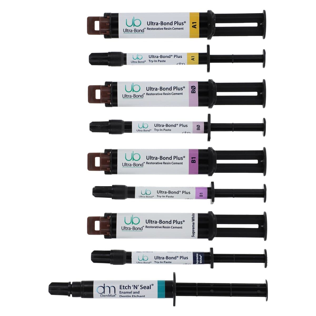 Ultra-Bond® Plus Dual-Cure Restorative Resin Cement, Multi-Shade Intro Kit, 032599110 thumbnail 3
