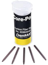 Core Post Carbon Fiber Post Refill, 1.0 mm, 10/Pkg, 033643010 thumbnail 2