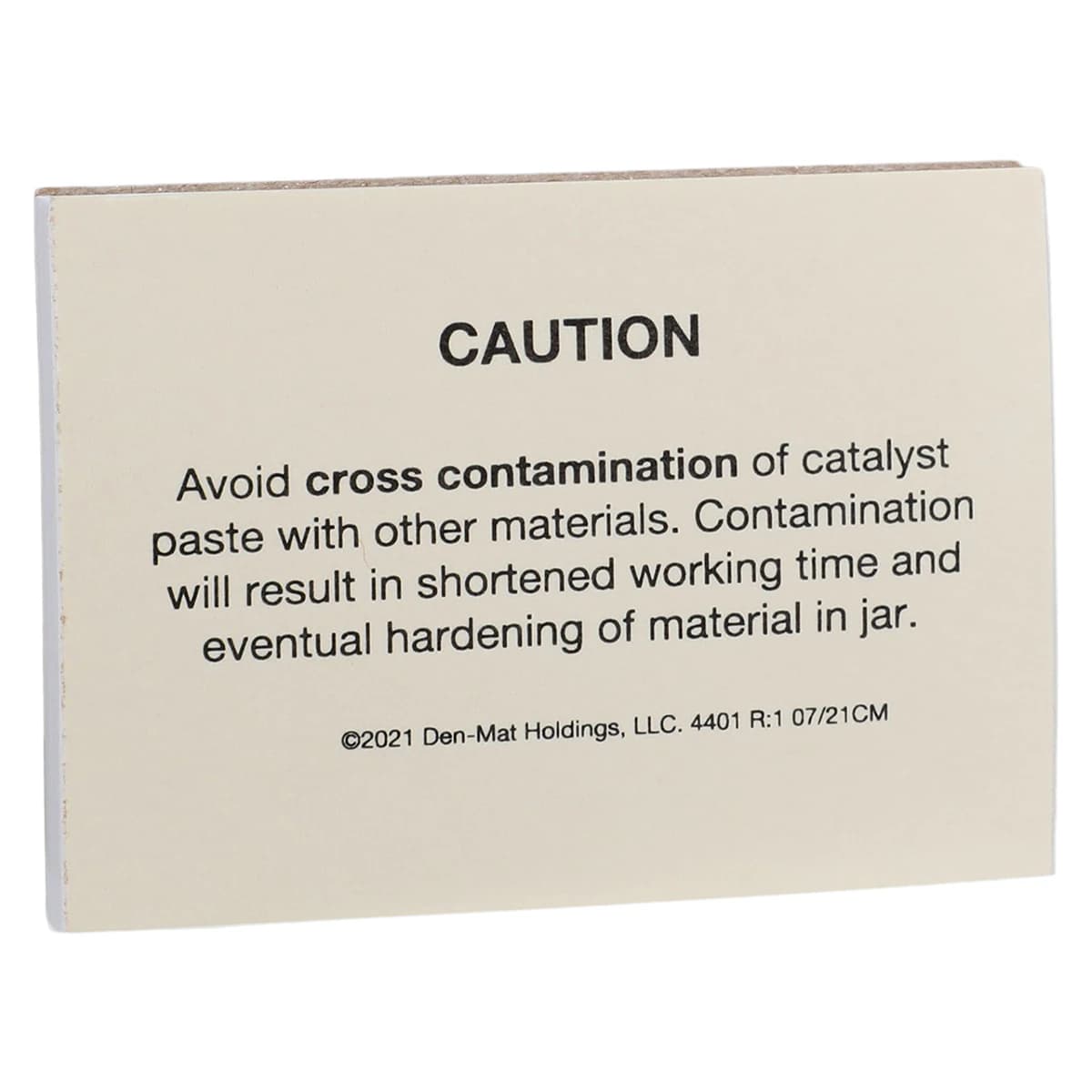 Den-Mat Core Paste Enamel with Fluoride Self-Cure Jar Kit, 50g, 030616025 thumbnail 5