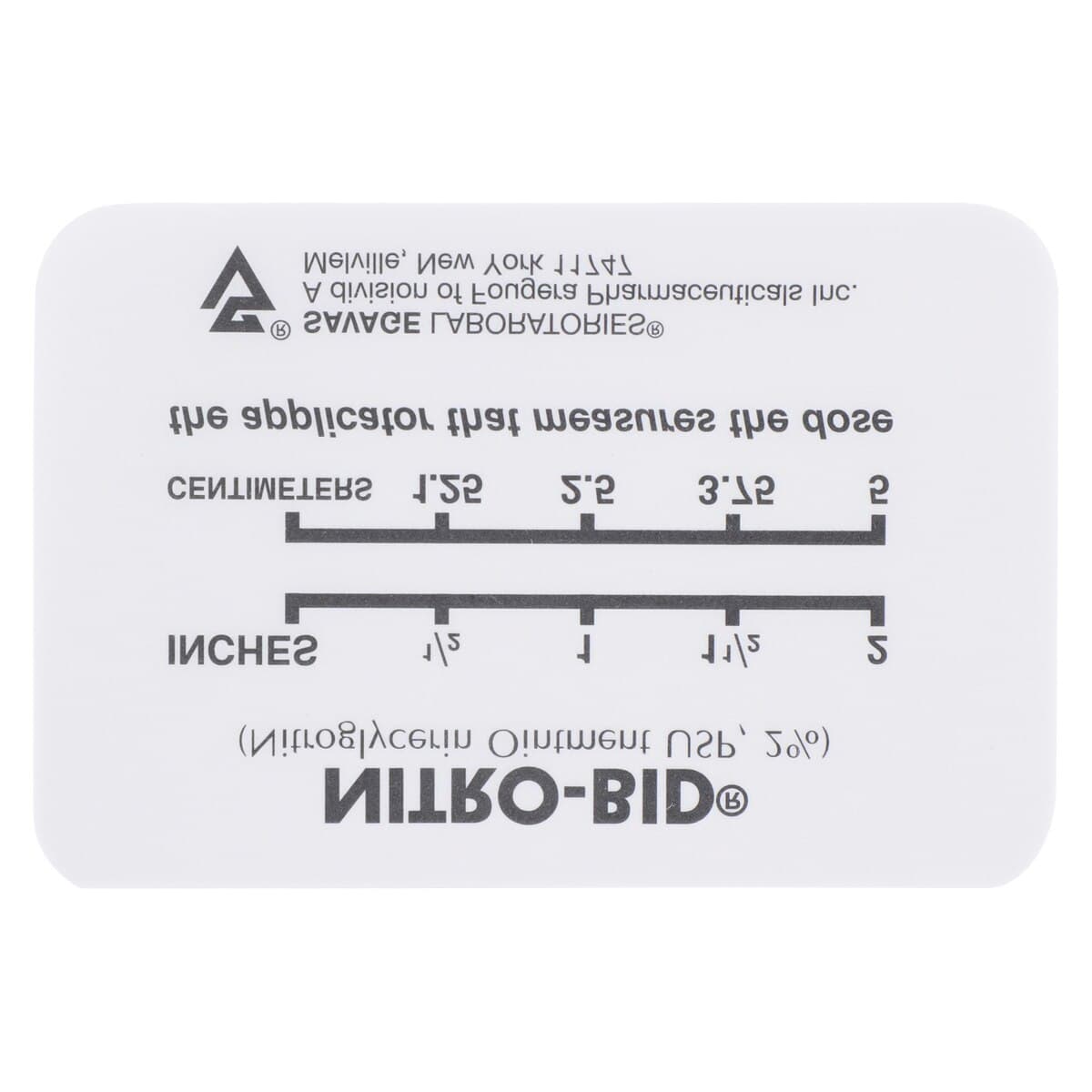 Nitro-Bid Topical Ointment 2%, 60g Tube thumbnail 6
