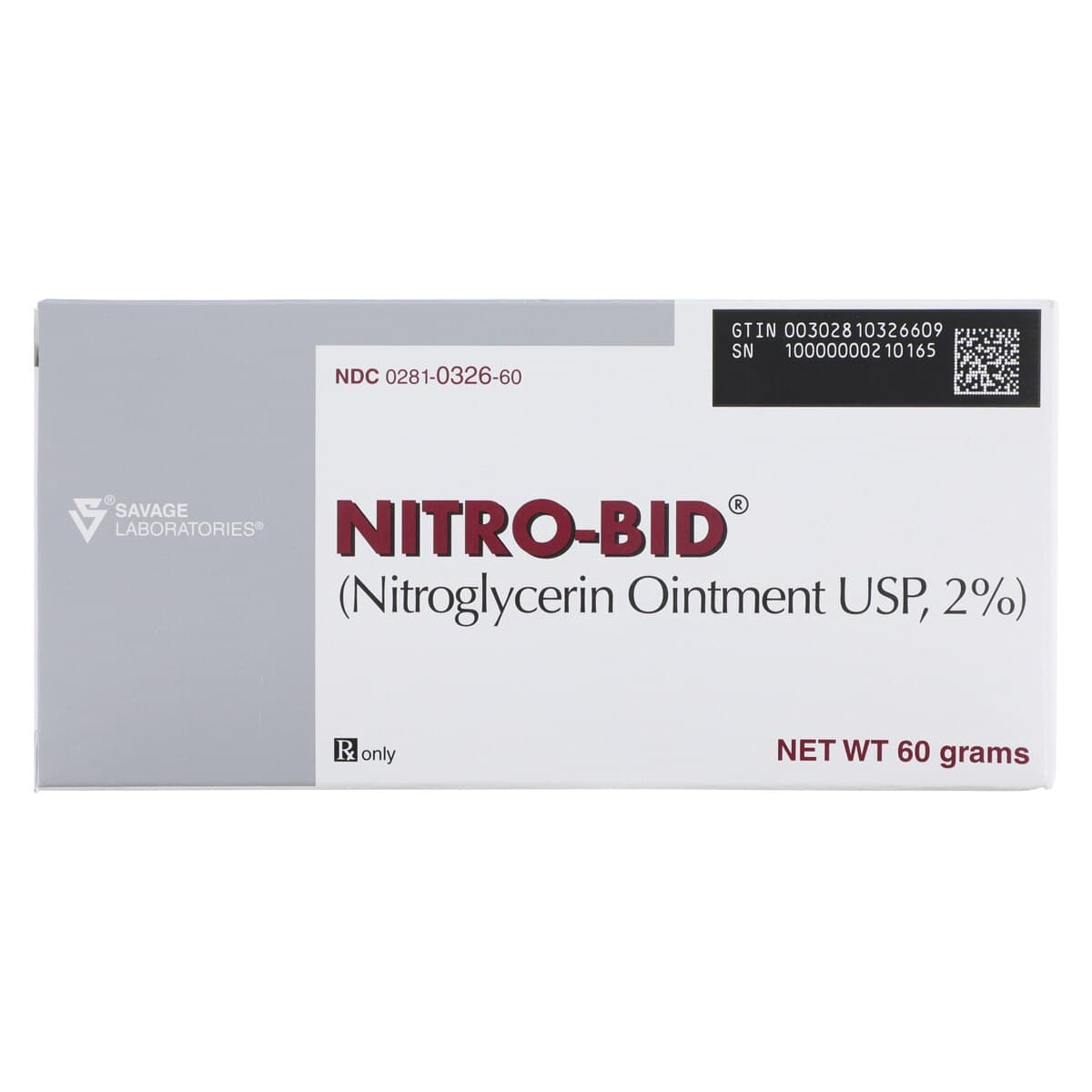 Nitro-Bid Topical Ointment 2%, 60g Tube thumbnail 9