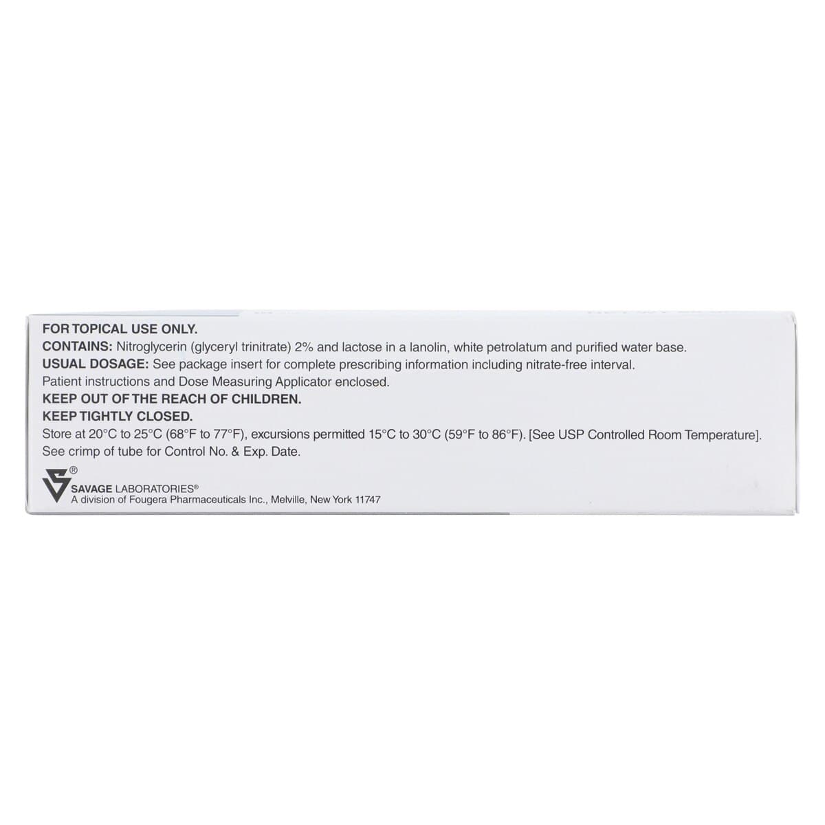 Nitro-Bid Topical Ointment 2%, 60g Tube thumbnail 7