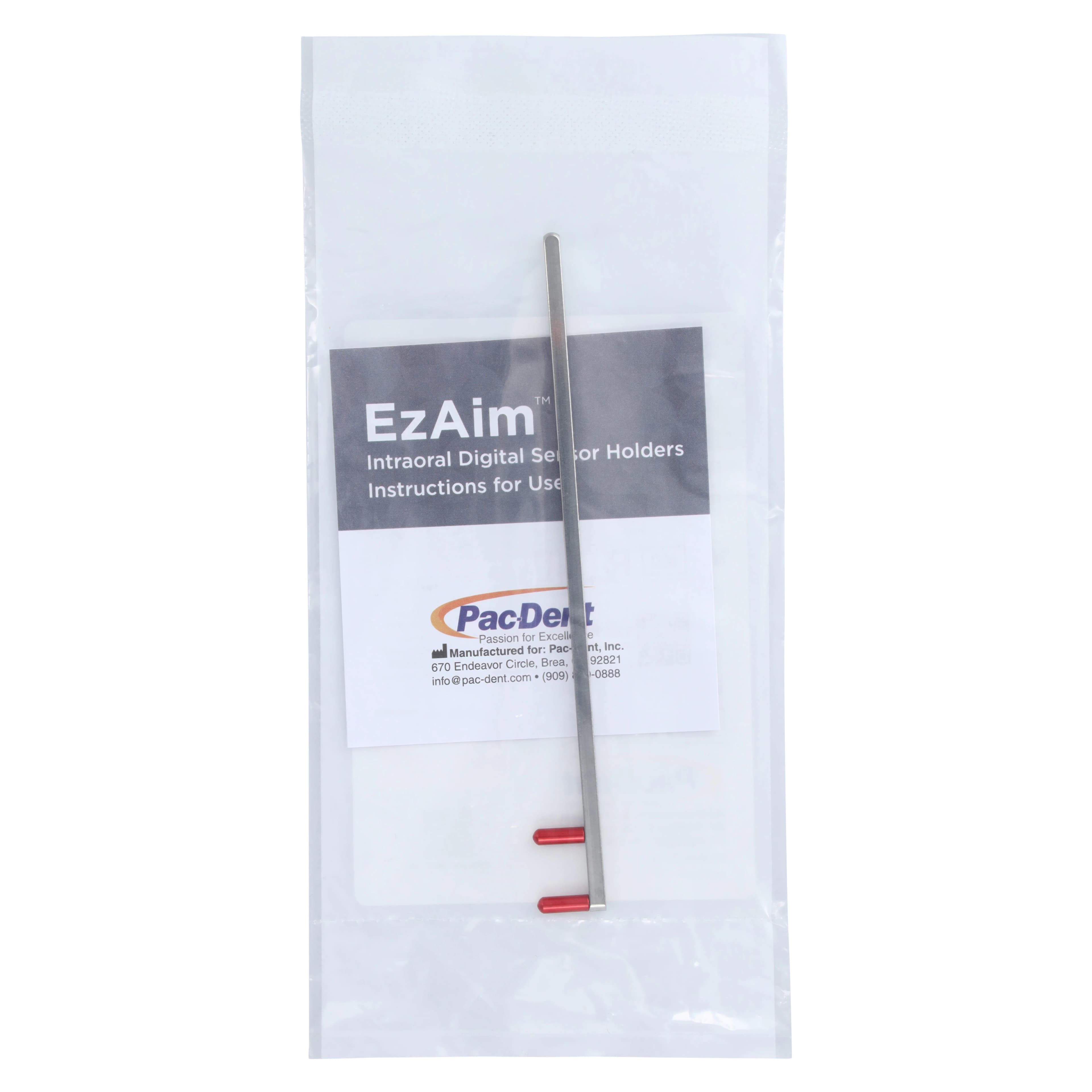 Pac-Dent EzAim Autoclavable Bitewing Positioning Arm, Red, 1/Pack, 131102 - Red Autoclavable Bitewing Positioning Arm - Image 1