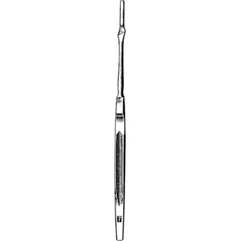 Sklar Instruments Scalpel Handle #7, 6-1/2" (16.5 cm), For Blade Sizes 10-15 - Knife Handle #7 - Image 1