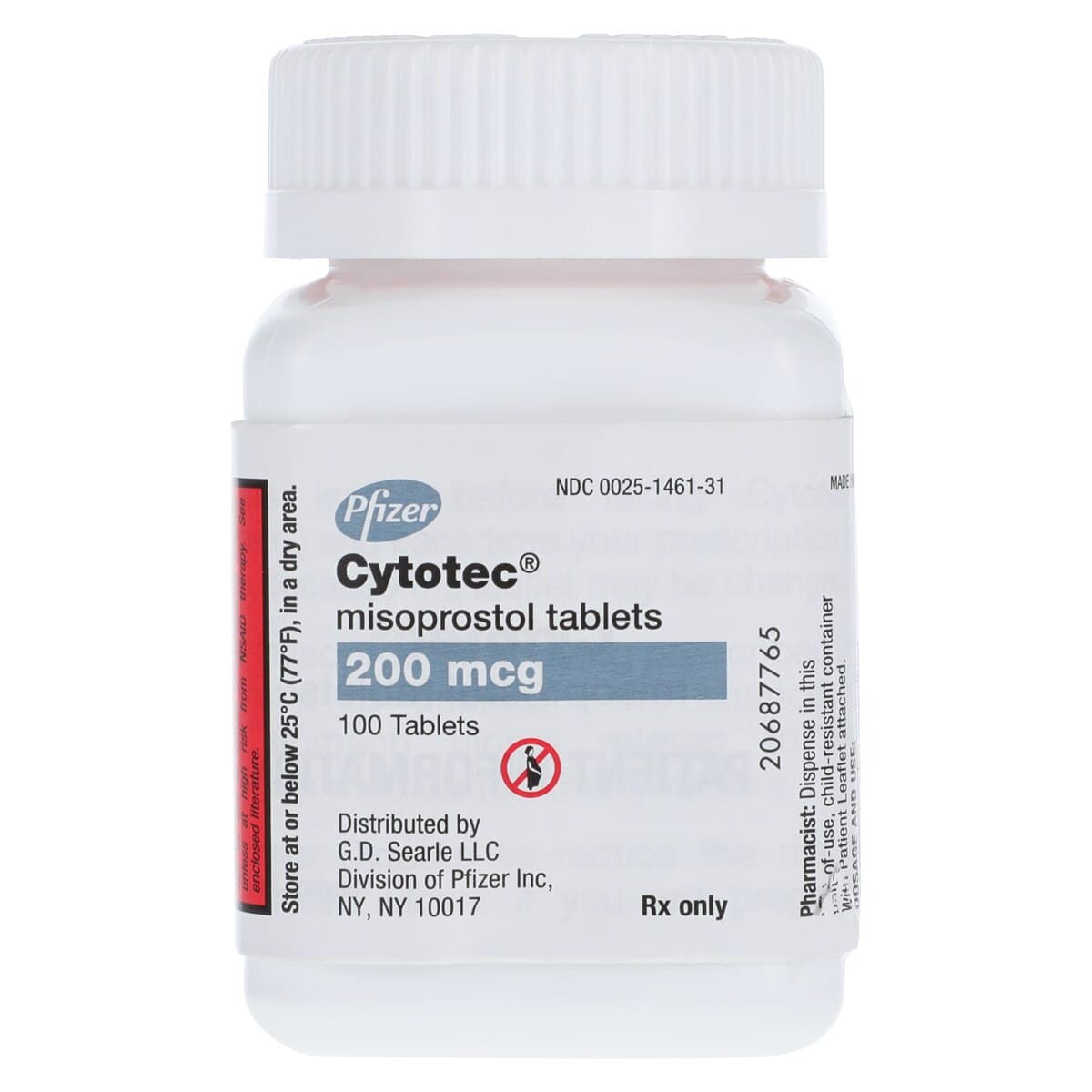 Cytotec Tablets 200mcg, 100/Bottle - Cytotec Tablets - Image 1