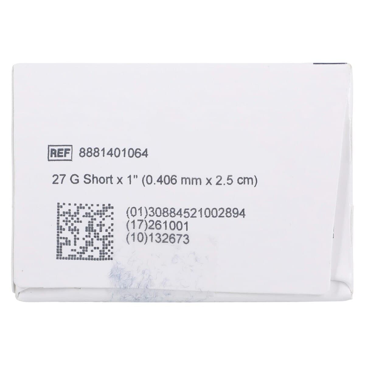 Monoject 401 Metal Hub Dental Needle, 27 Gauge Short (26mm), Yellow, Sterile, 100/Box, 8881401064 thumbnail 7