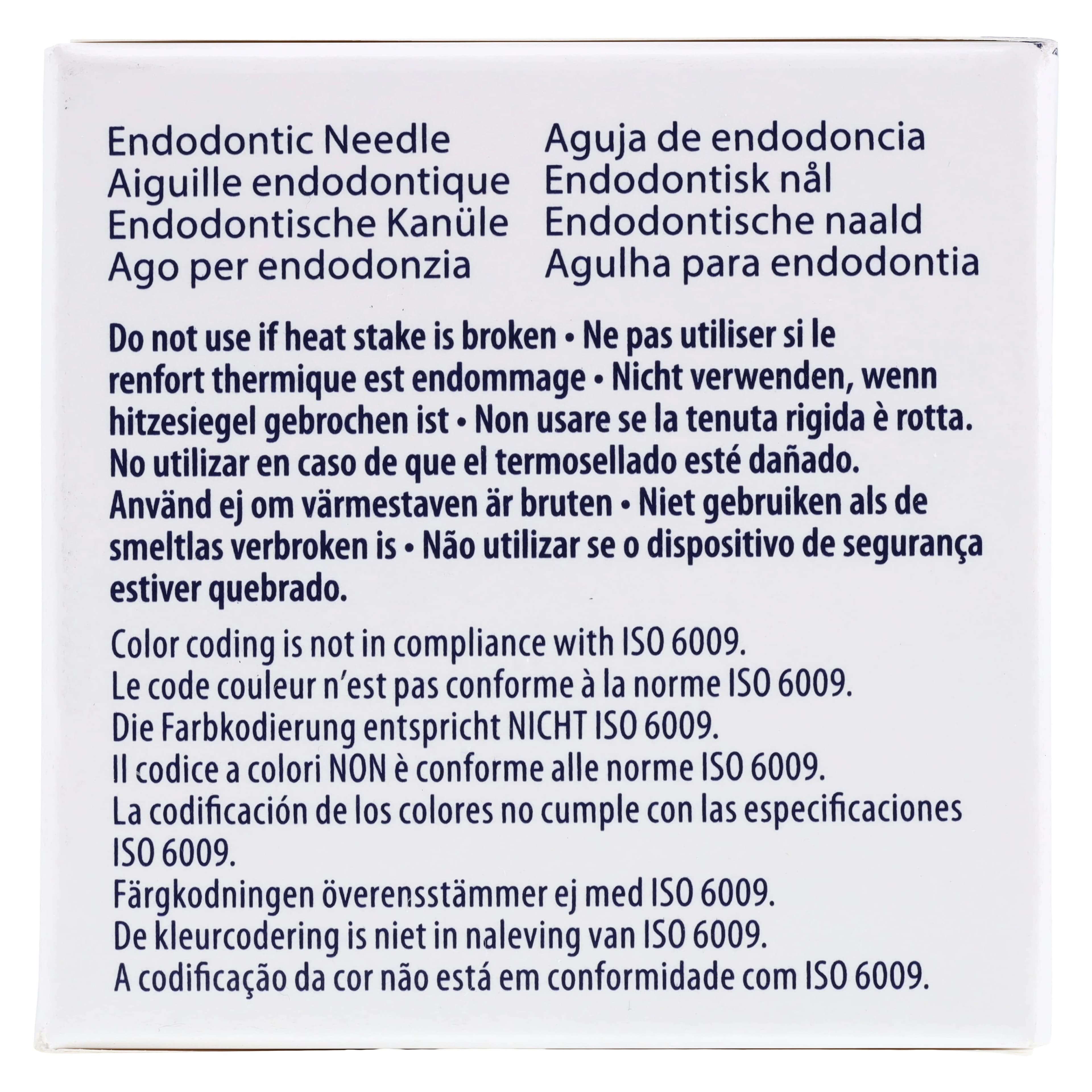 Monoject Endodontic Irrigation Needles, 27 Gauge x 1-1/4", Yellow, Luer Lock, 25/Pkg, 8881471273 thumbnail 8