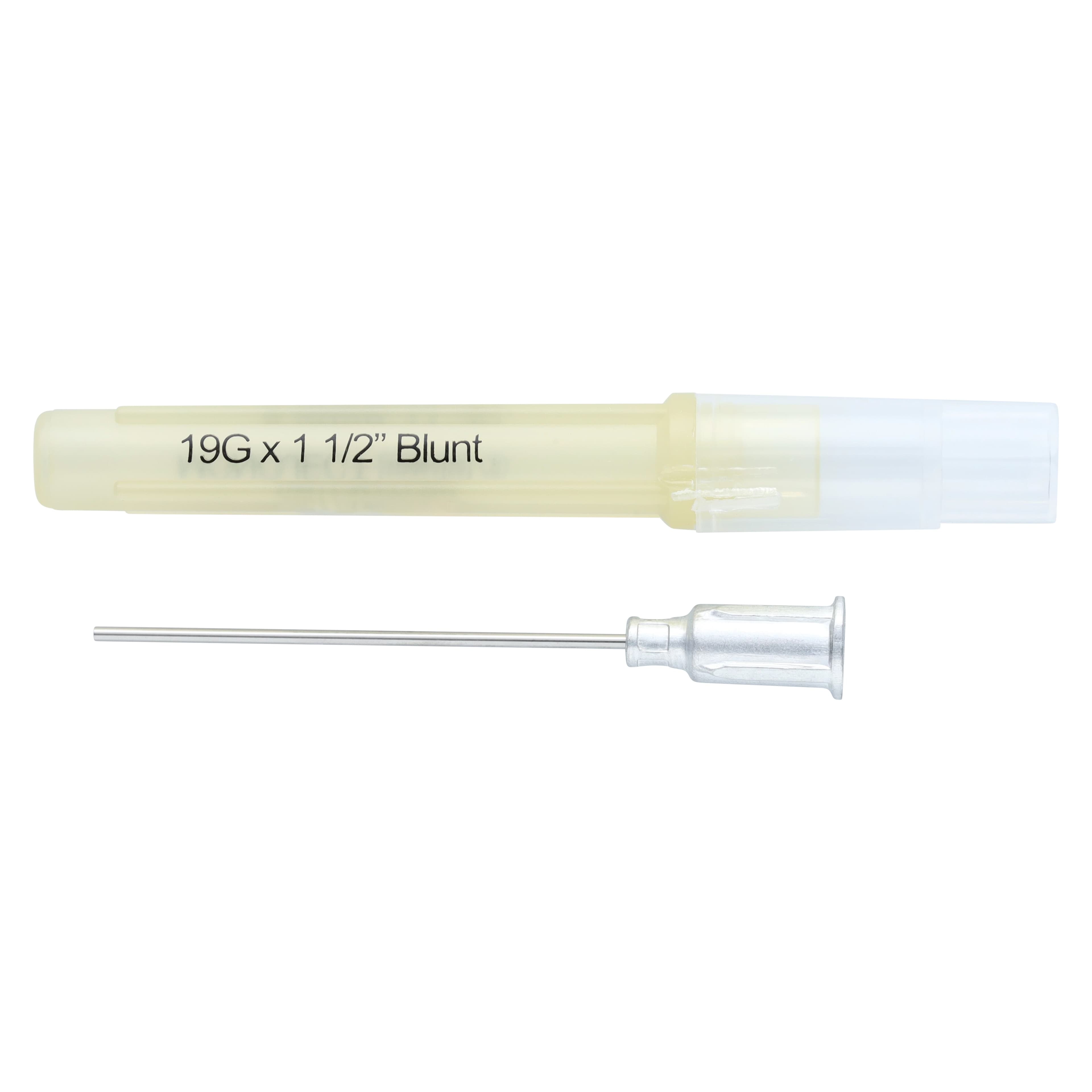 Monoject® Endodontic Blunt Cannulas, 19 Gauge x 1-1/2", Luer Lock, 25/Box, #202, 8881202355 thumbnail 3