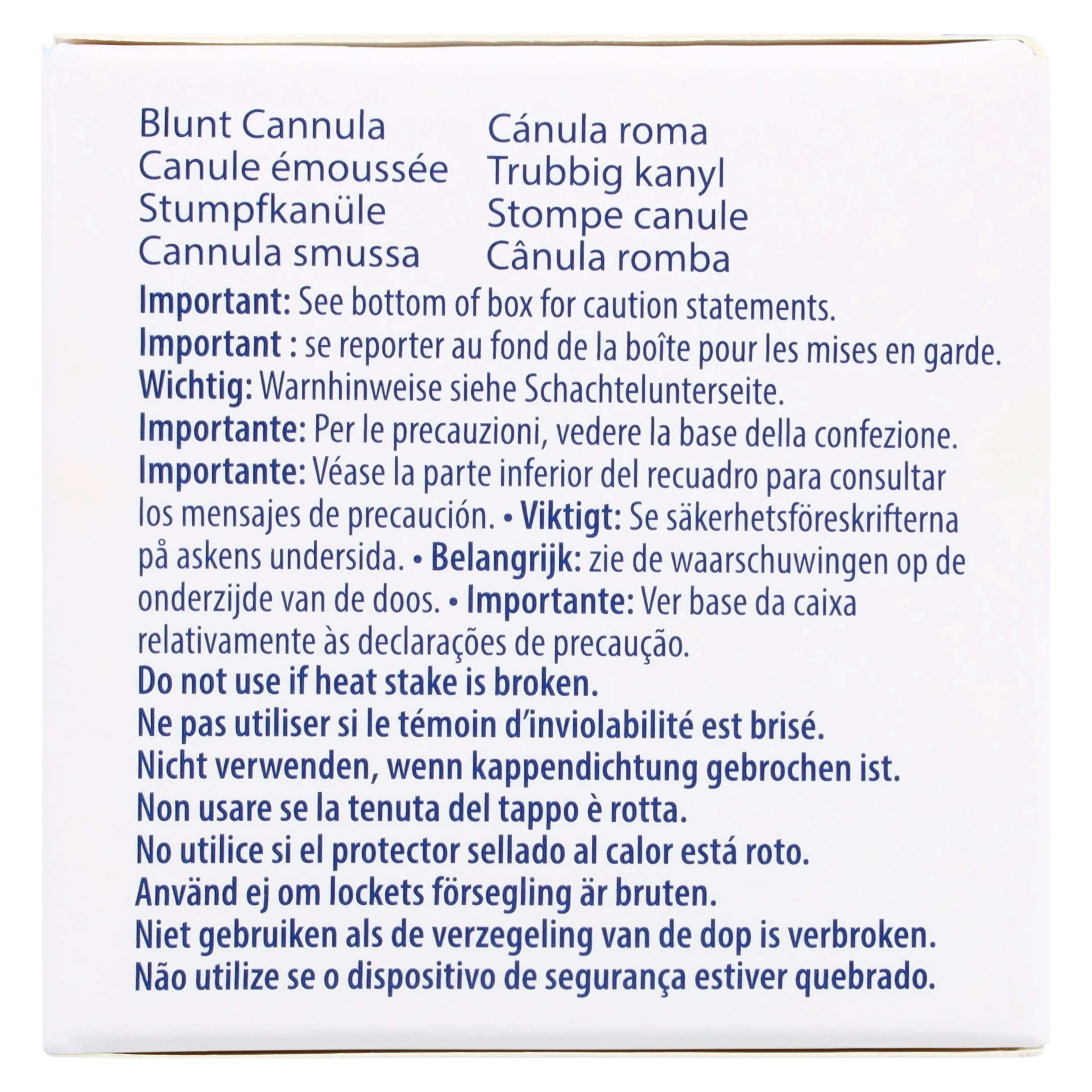 Monoject® Endodontic Blunt Cannulas, 19 Gauge x 1-1/2", Luer Lock, 25/Box, #202, 8881202355 thumbnail 8