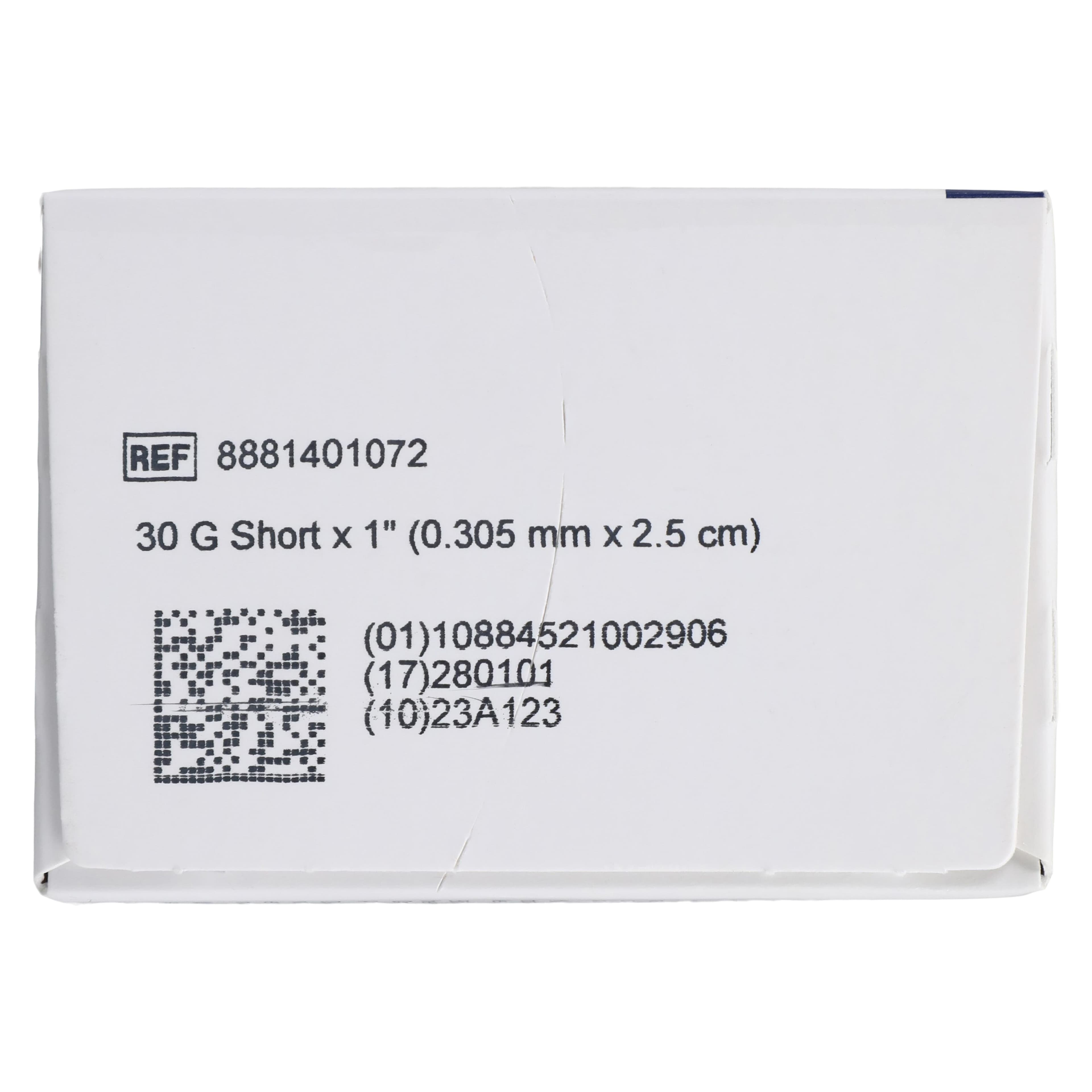 Monoject 401 Metal Hub Dental Needles, 30 Gauge Short, Blue, 100/Box, 8881401072 thumbnail 5