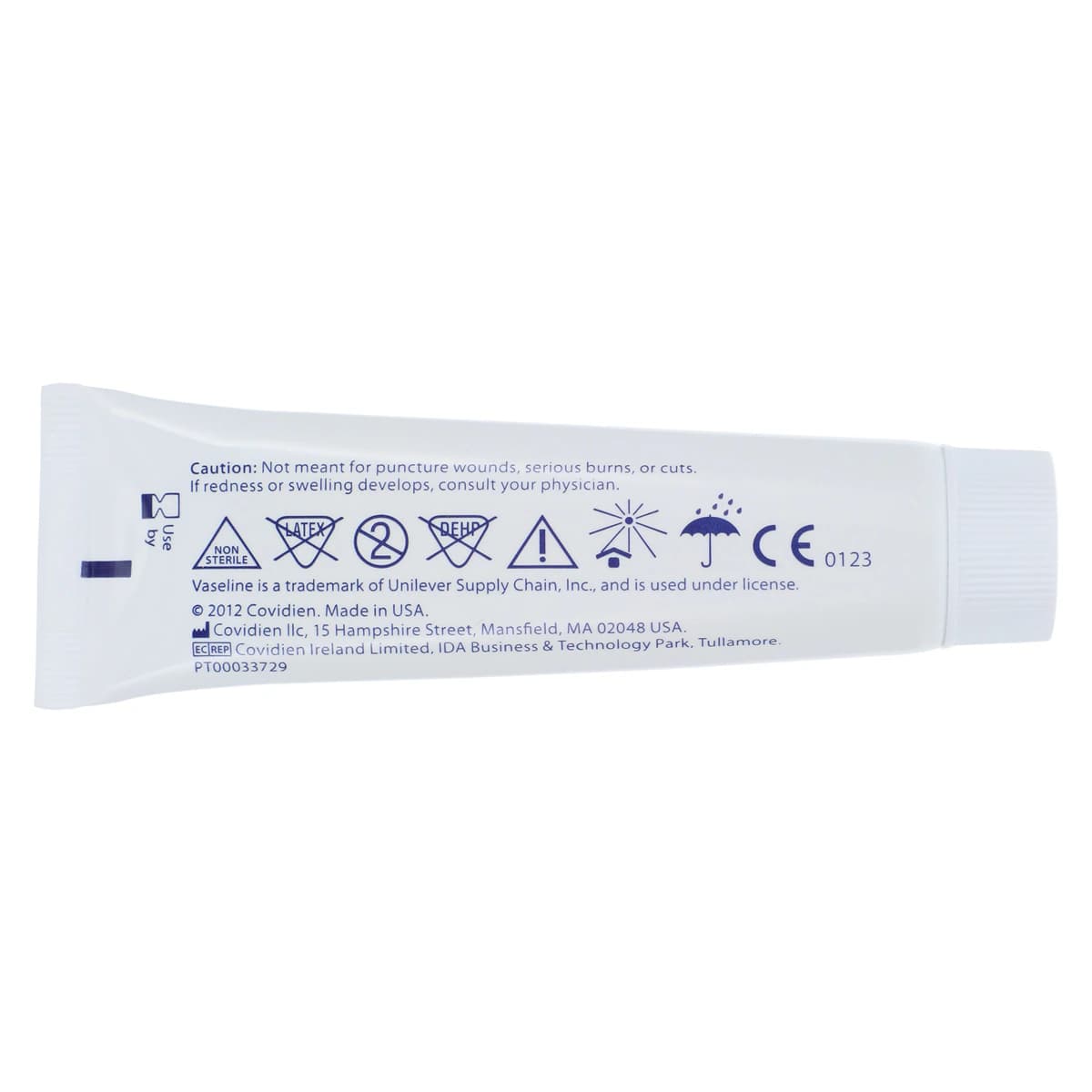 Vaseline Petroleum Jelly White, 1 oz Tube, 8884430200 thumbnail 2