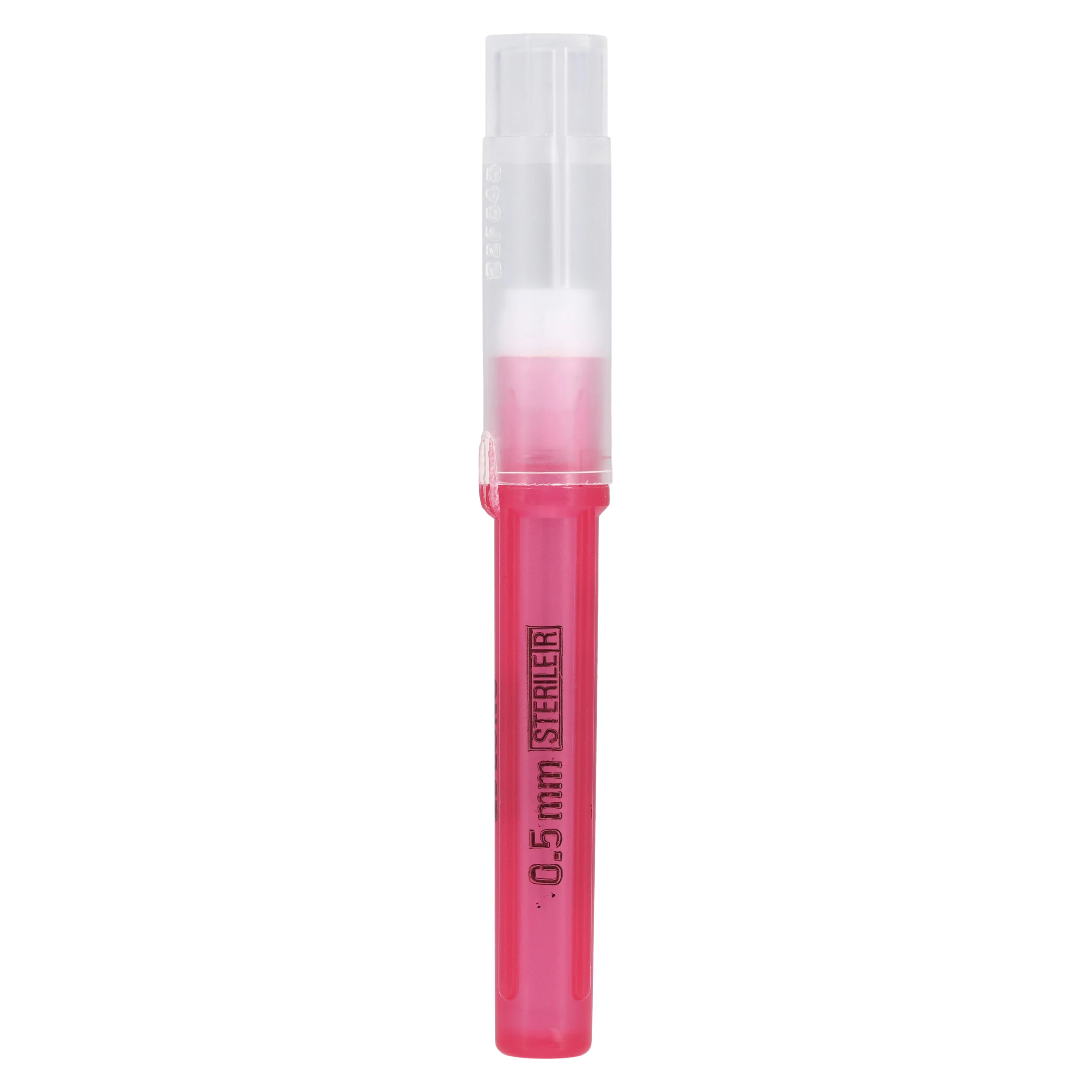 Monoject 400 Plastic Hub Anesthetic Needles, 25 Gauge Long, 1-1/4 in (32 mm), Red, 100/Box, 8881400033 thumbnail 3