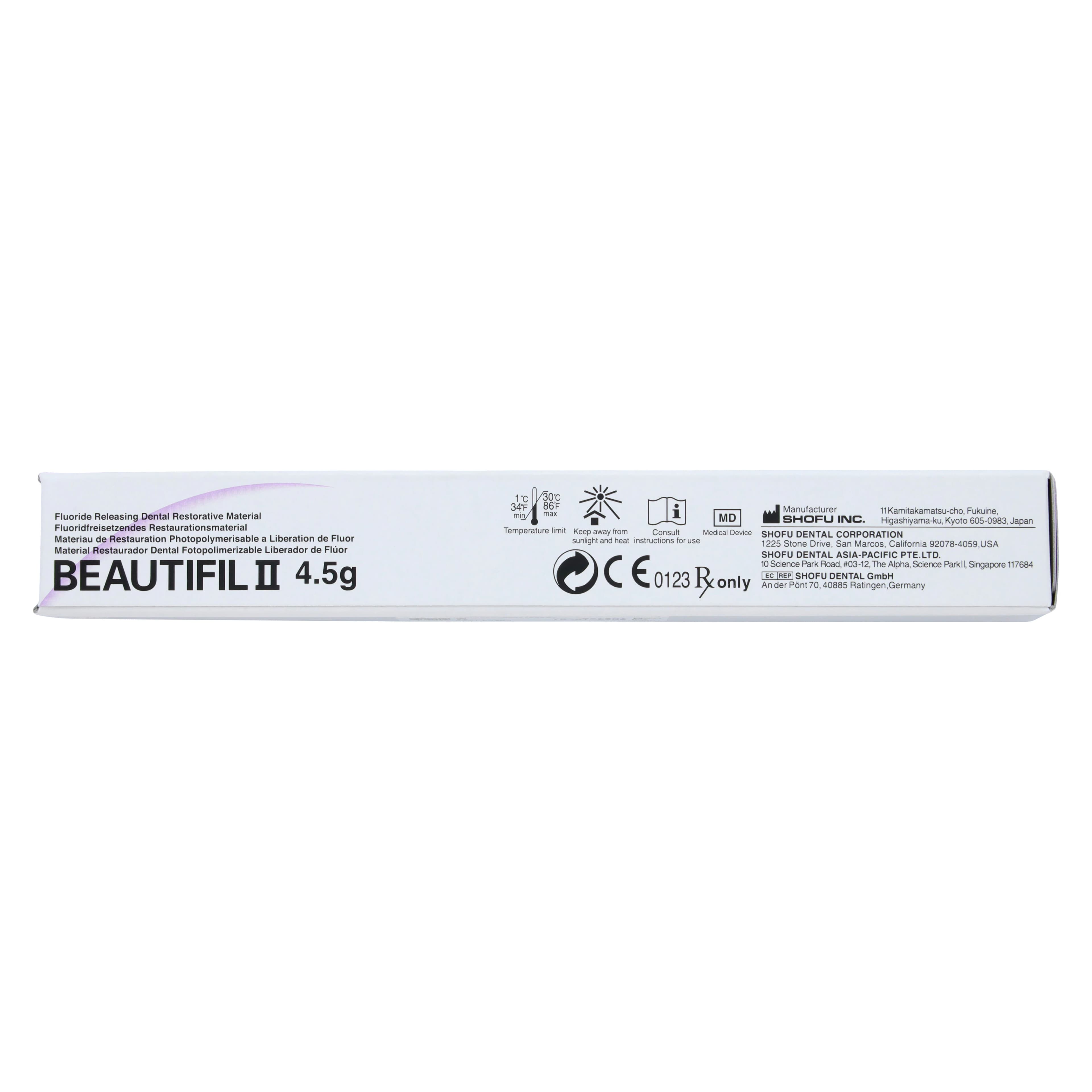 Beautifil II Light-Cure Restorative Composite, Syringe Refill, Universal Viscosity, Shade B2, 4.5 g, 1/Pk, 1409 thumbnail 4