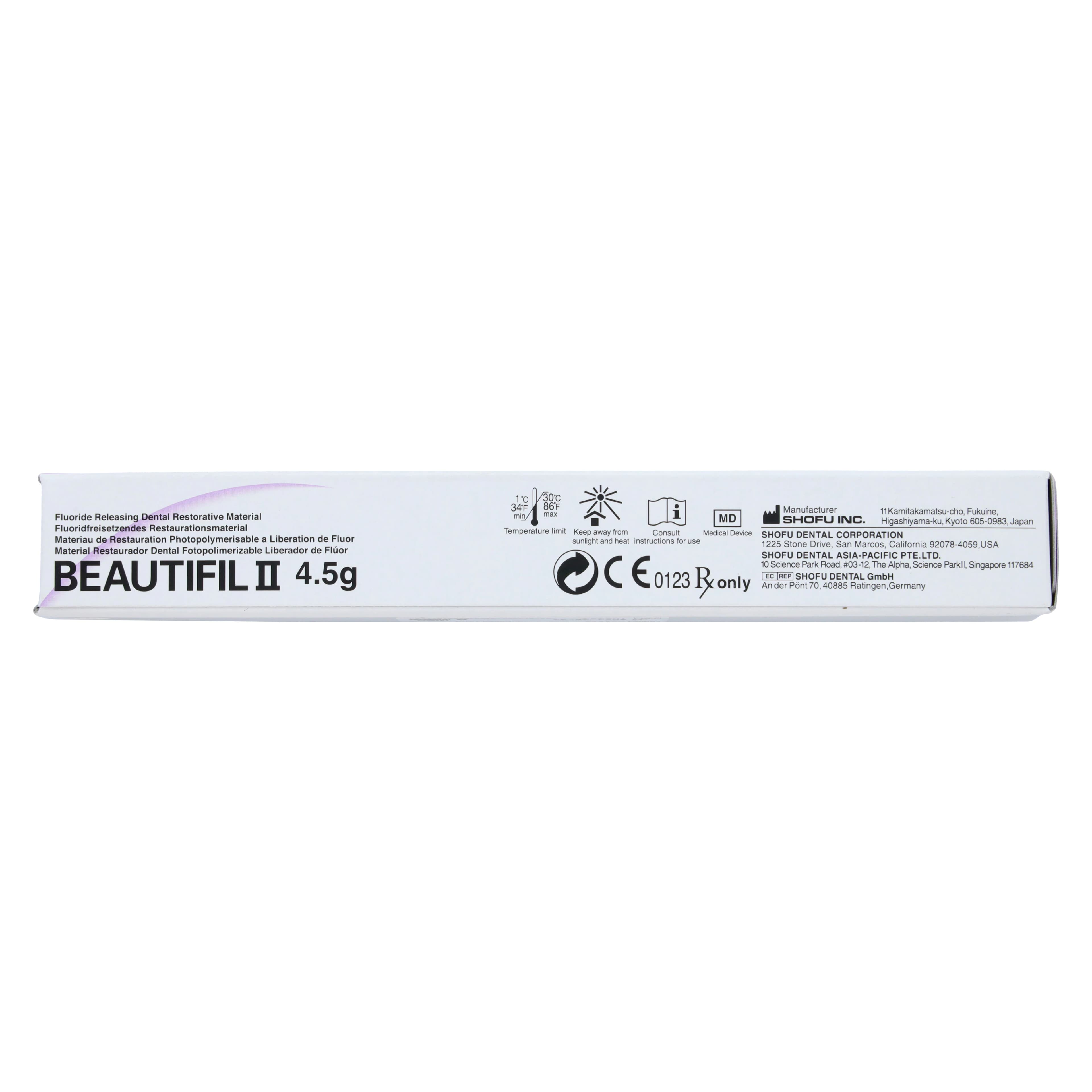 Beautifil II Light-Cure Restorative Composite, Syringe Refill, Universal Viscosity, 4.5 g, Shade A4, 1/Pk, 1405 thumbnail 4