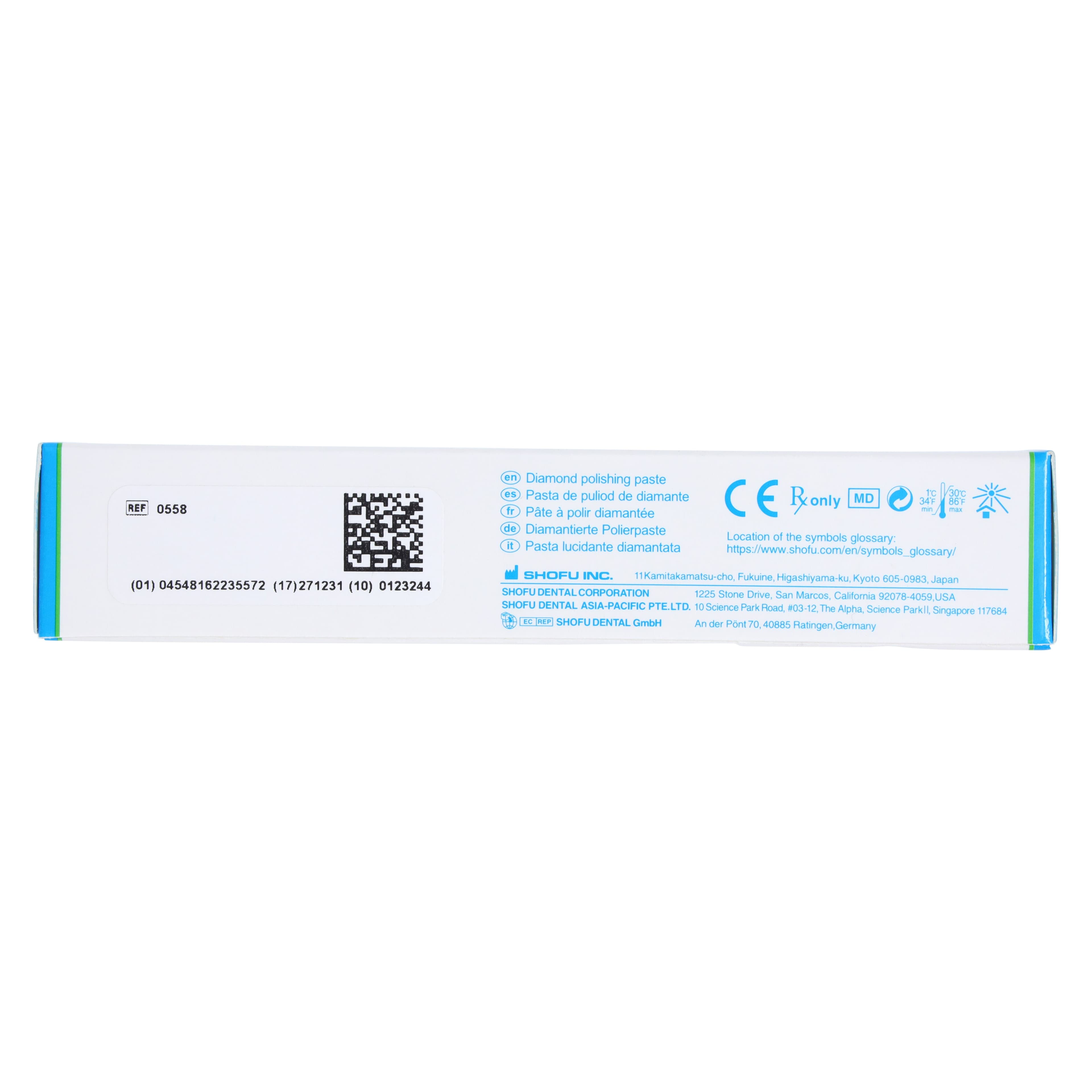 Shofu DirectDia Diamond Polishing Paste, 3 g Syringe with Application Tips, 1/Pk, 0558 thumbnail 3