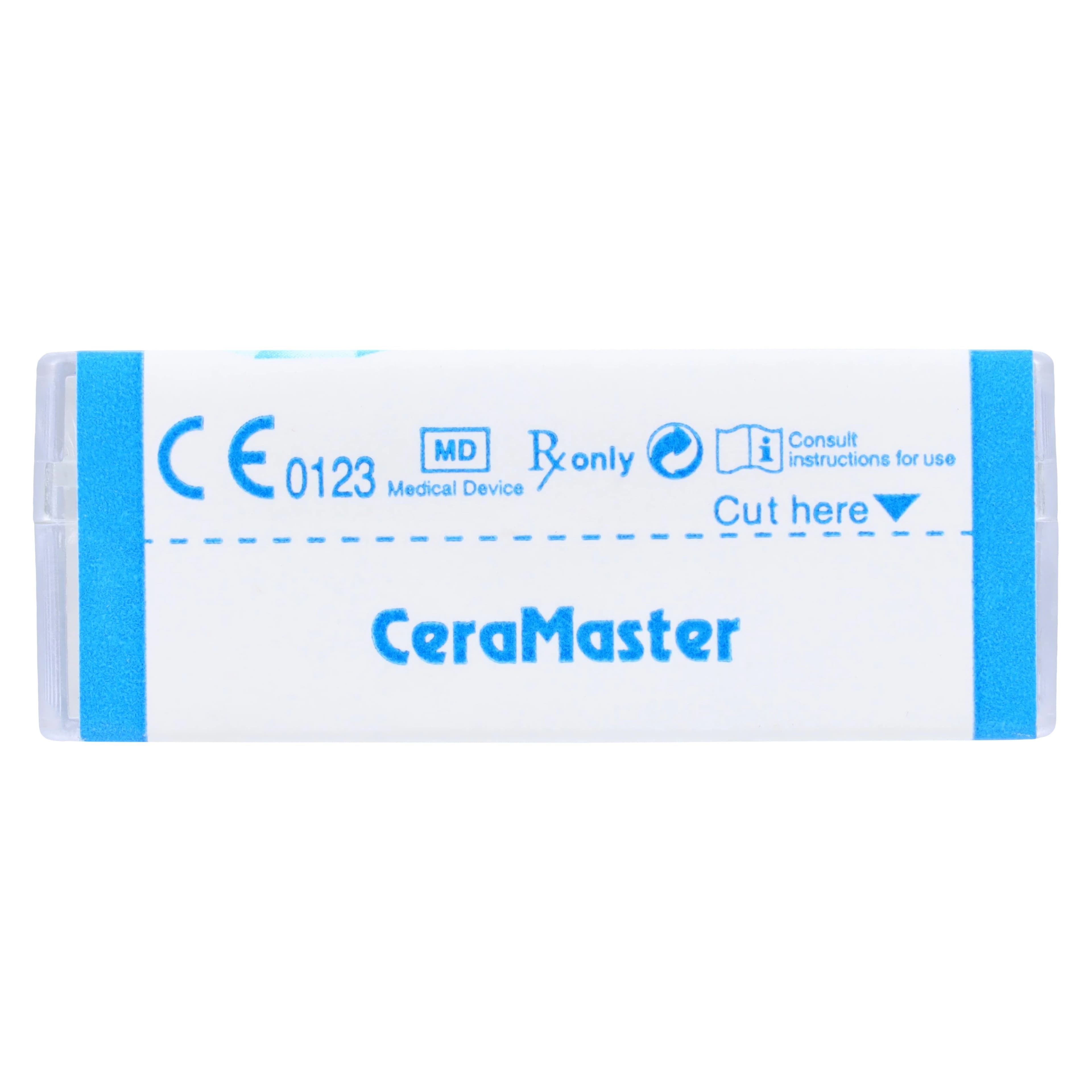 Shofu CeraMaster Diamond-Impregnated Polisher, Bullet Shape, CA (Contra Angle) Shank, Regular Grit, ISO #040, 3/Pkg, 0121 thumbnail 3