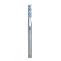 Shofu Hybrid Diamond Points FG, Friction Grip, Medium Straight Flat End, 4.5 mm, 107-012, 6/Pk - Hybrid Diamond Points FG - Image 1