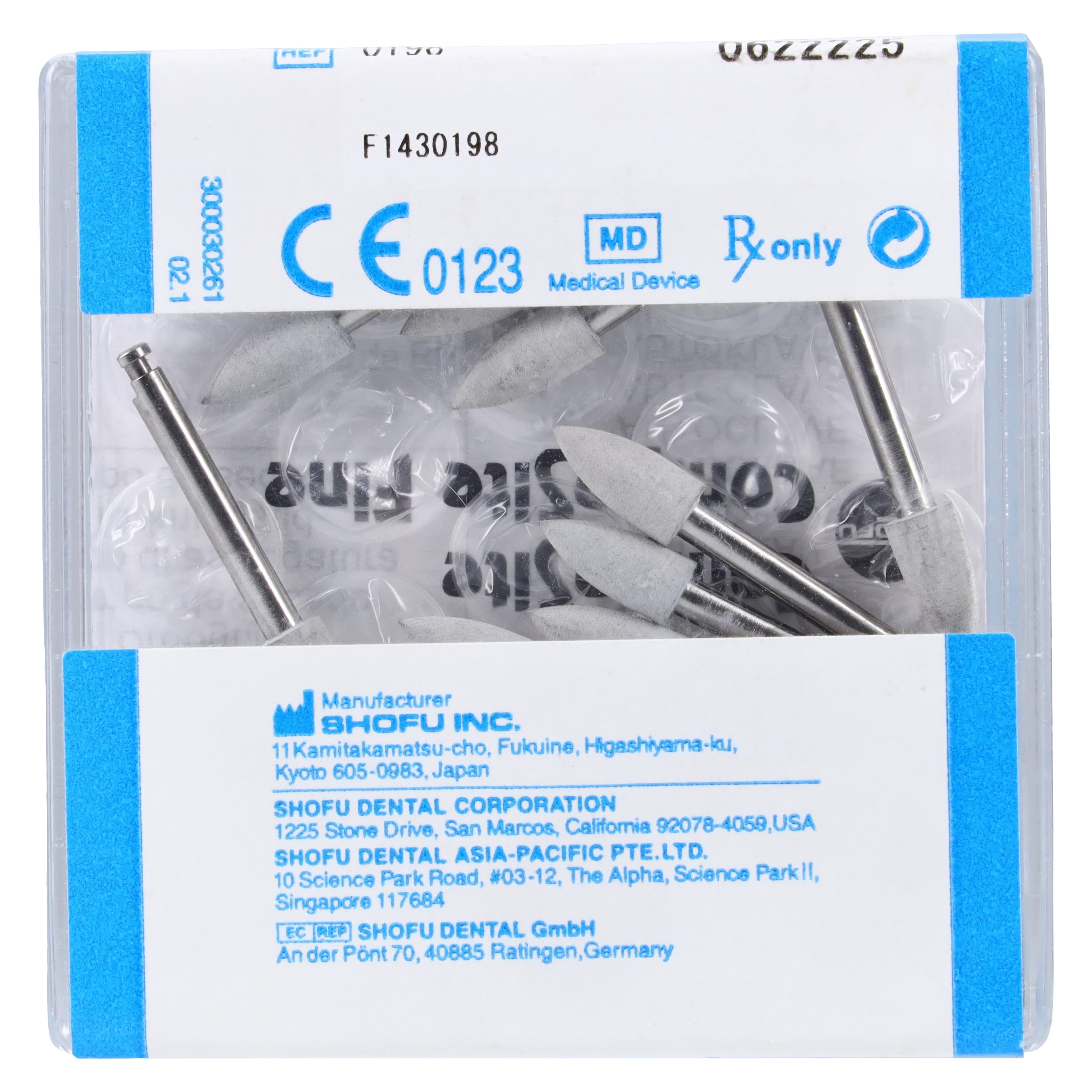 Shofu CompoSite Regular Midi-Point CA Composite Polisher, Medium Grit, 12/Pk, 0198 thumbnail 2