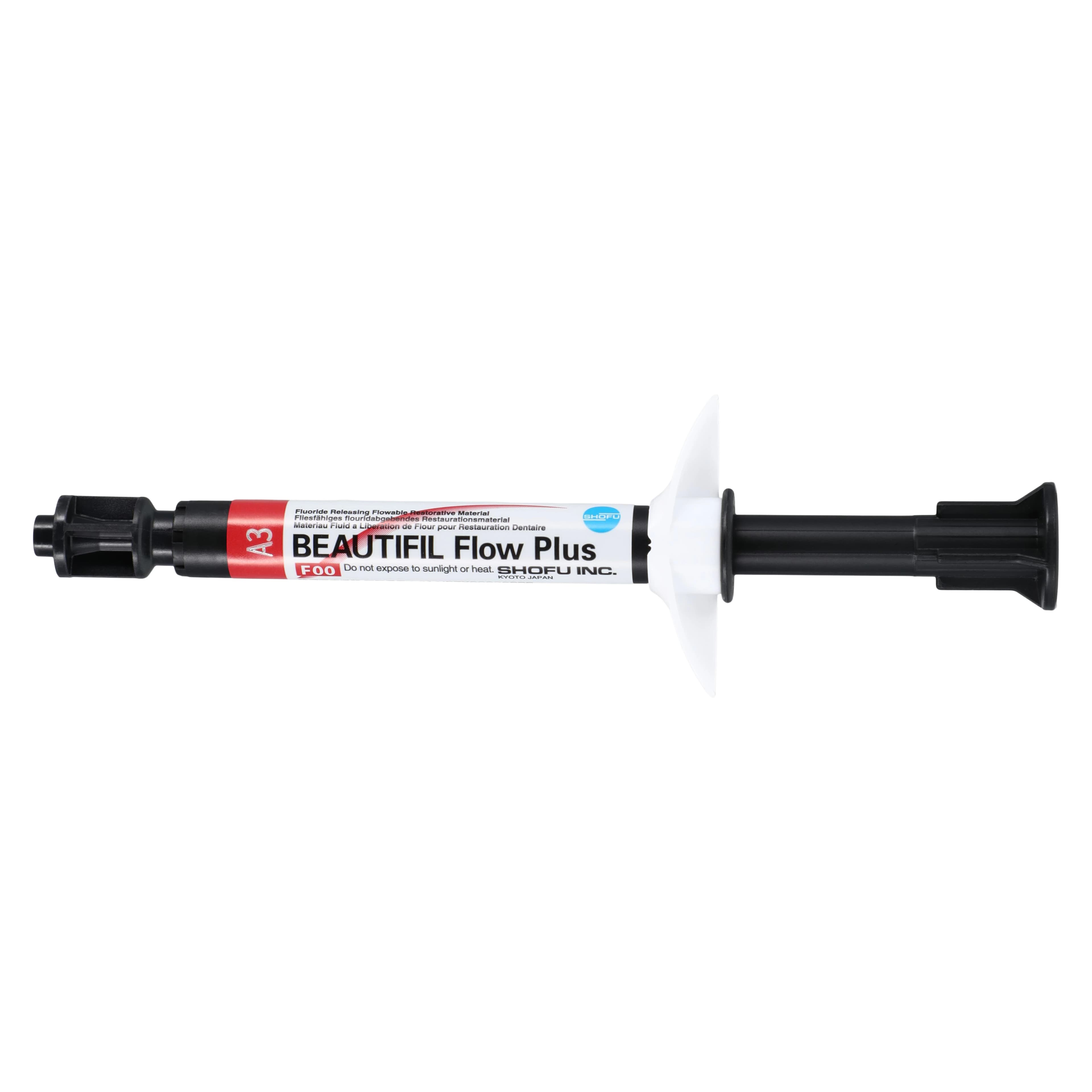 Beautifil Flow Plus Hybrid Composite, Light-Cure, Syringe Refill, F00 Zero Flow, 2.2 g, Shade A3, 1/Pk, 2003 thumbnail 2