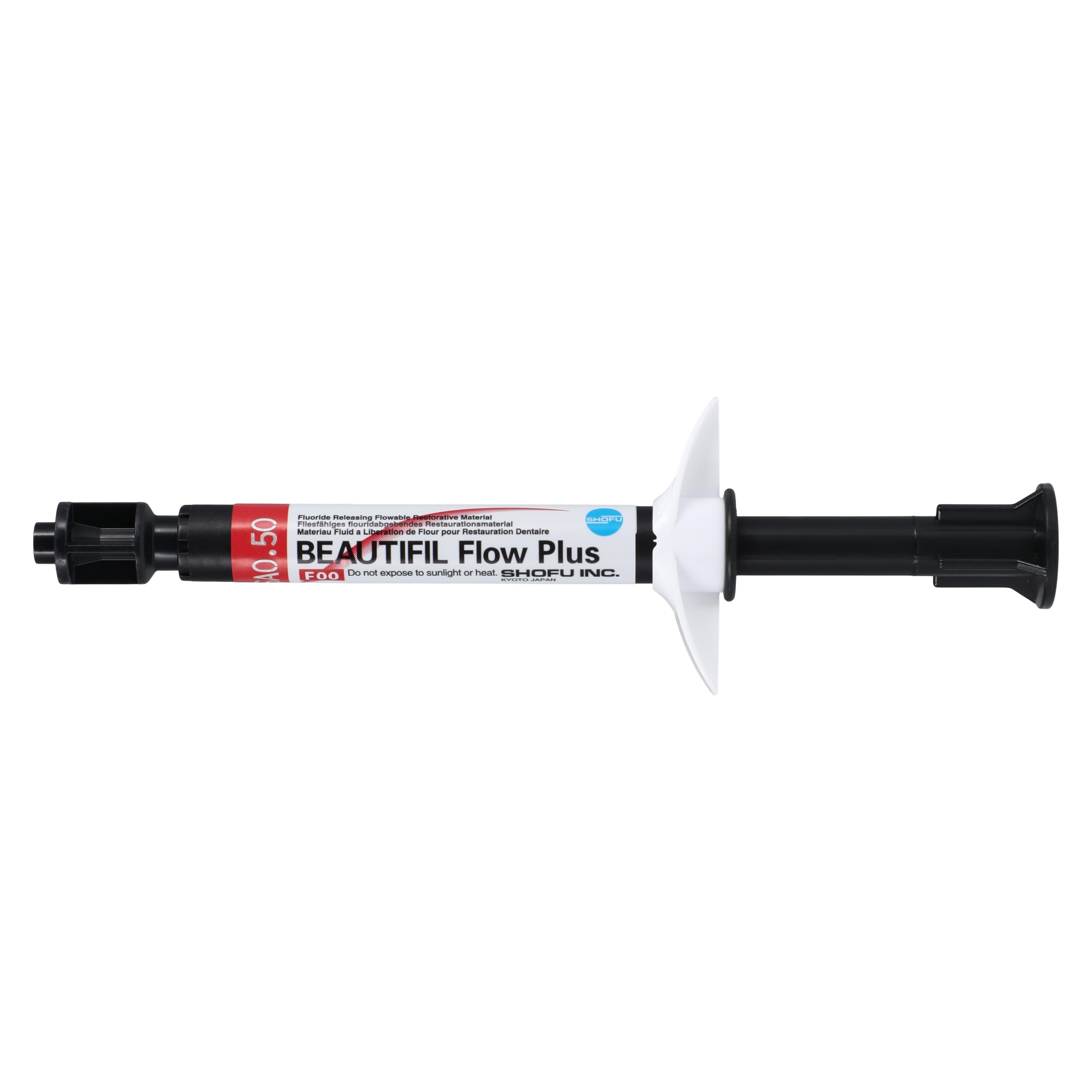 Beautifil Flow Plus Hybrid Composite, Light-Cure, Syringe Refill, F00 (Zero Flow), Shade A0.50, 2.2 g, 1/Pk, 2006 thumbnail 2