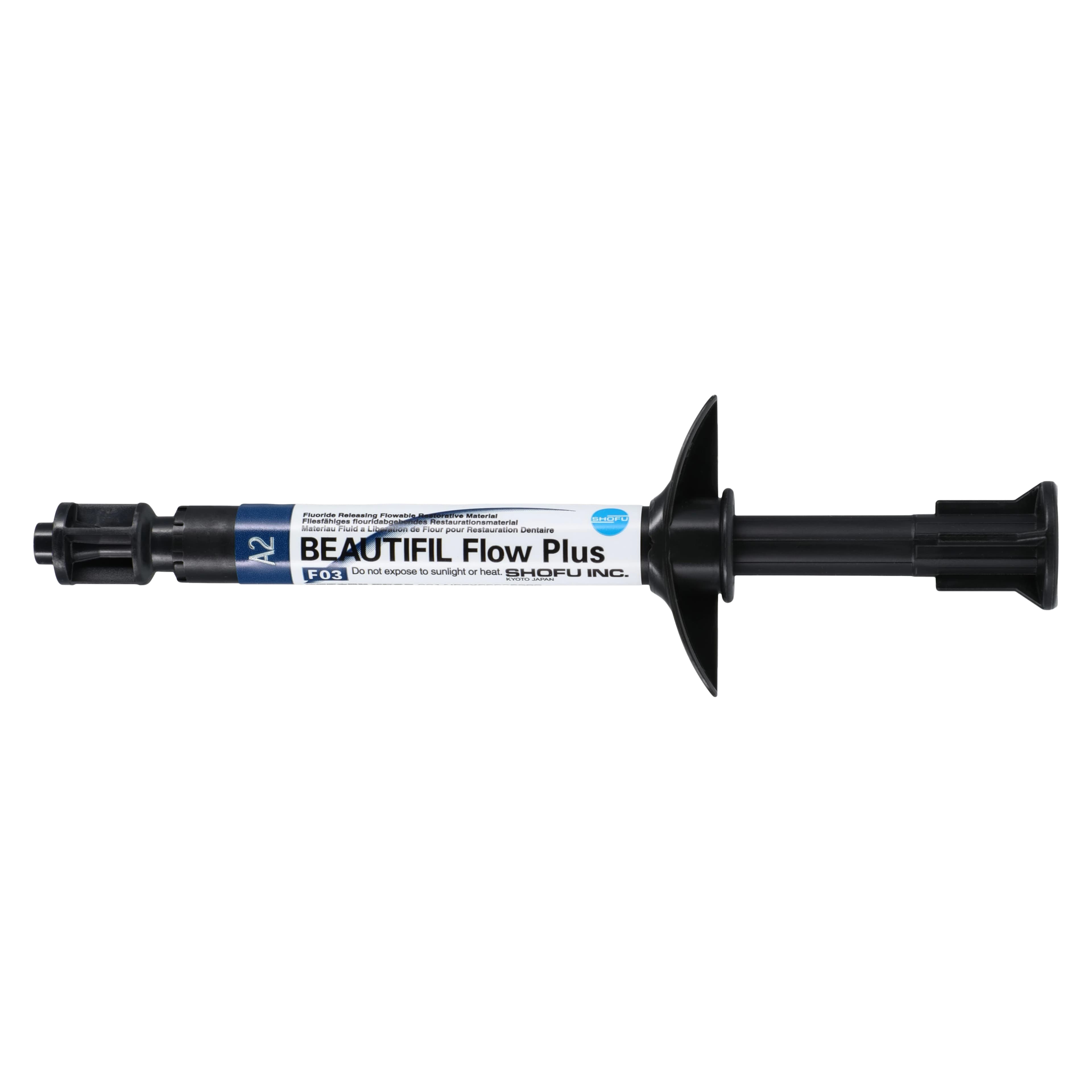 Beautifil Flow Plus Hybrid Composite, Light-Cure, Syringe Refill, F03 Low Flow, 2.2 g, Shade A2, 1/Pk, 2015 thumbnail 2