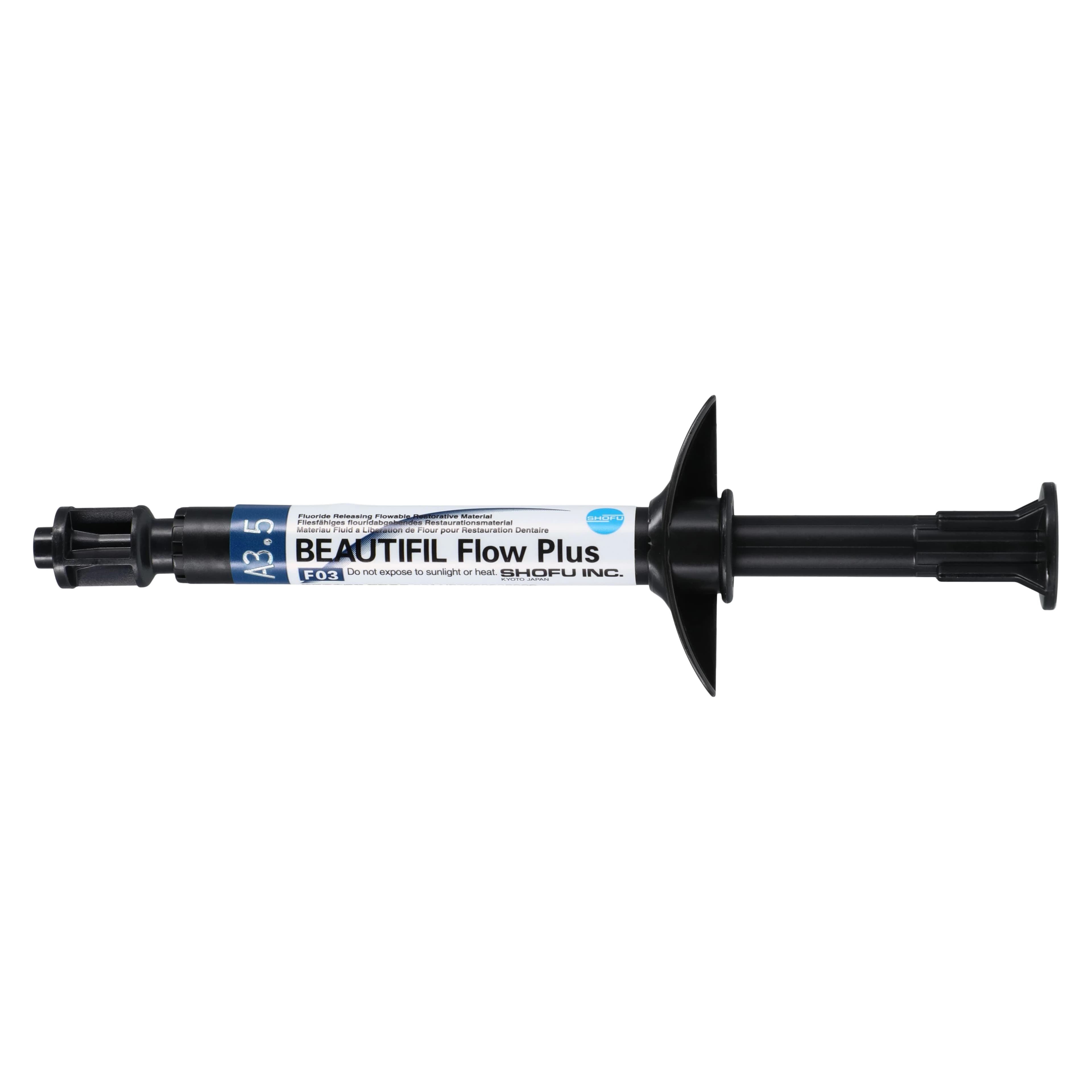 Beautifil Flow Plus F03 Low Flow Hybrid Restorative Syringe, Shade A3.5, 2.2g, Refill thumbnail 2
