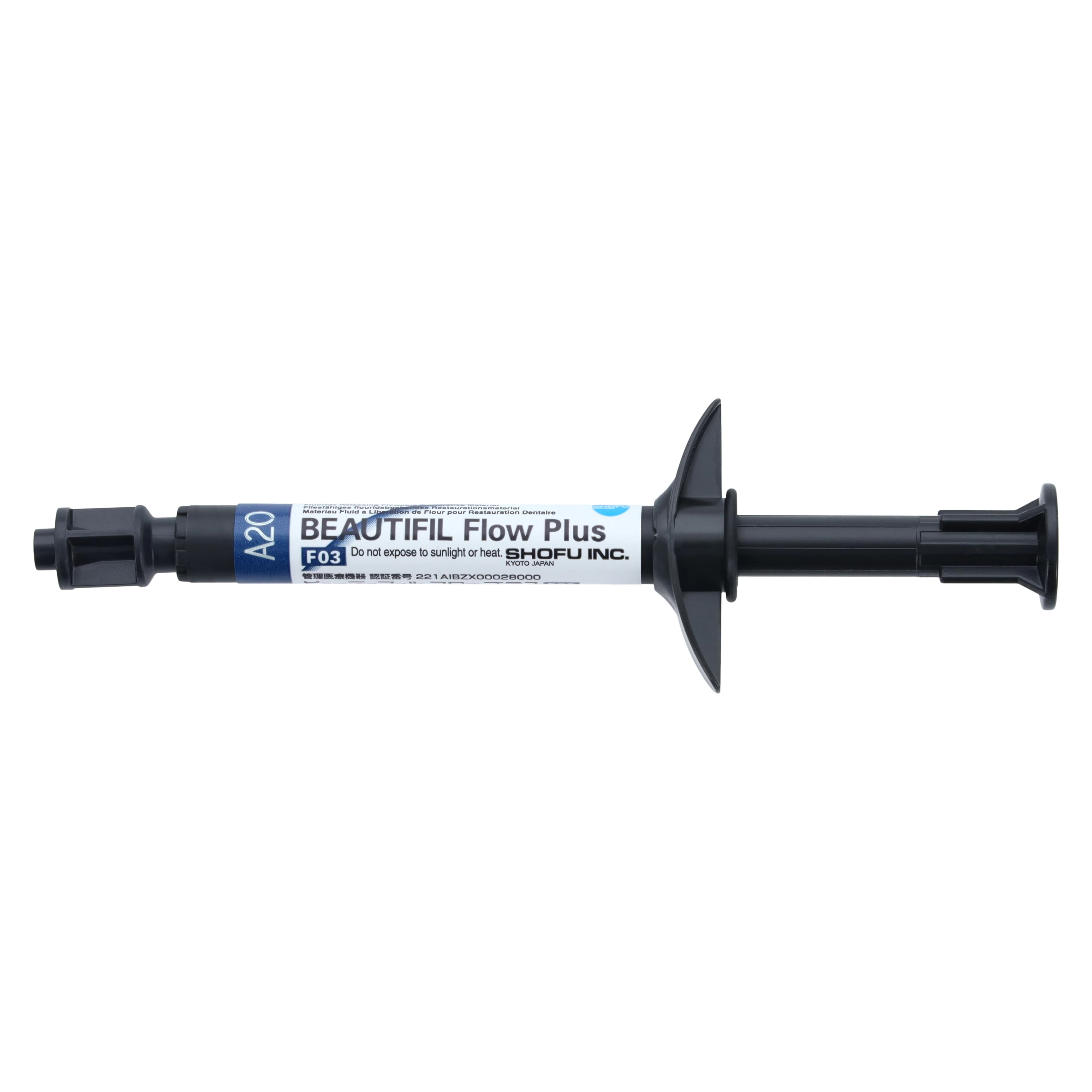 Beautifil Flow Plus Hybrid Composite, Light-Cure, Syringe Refill, F03 Low Flow, Shade A2O, 2.2 g, 1/Pk, 2020 thumbnail 2