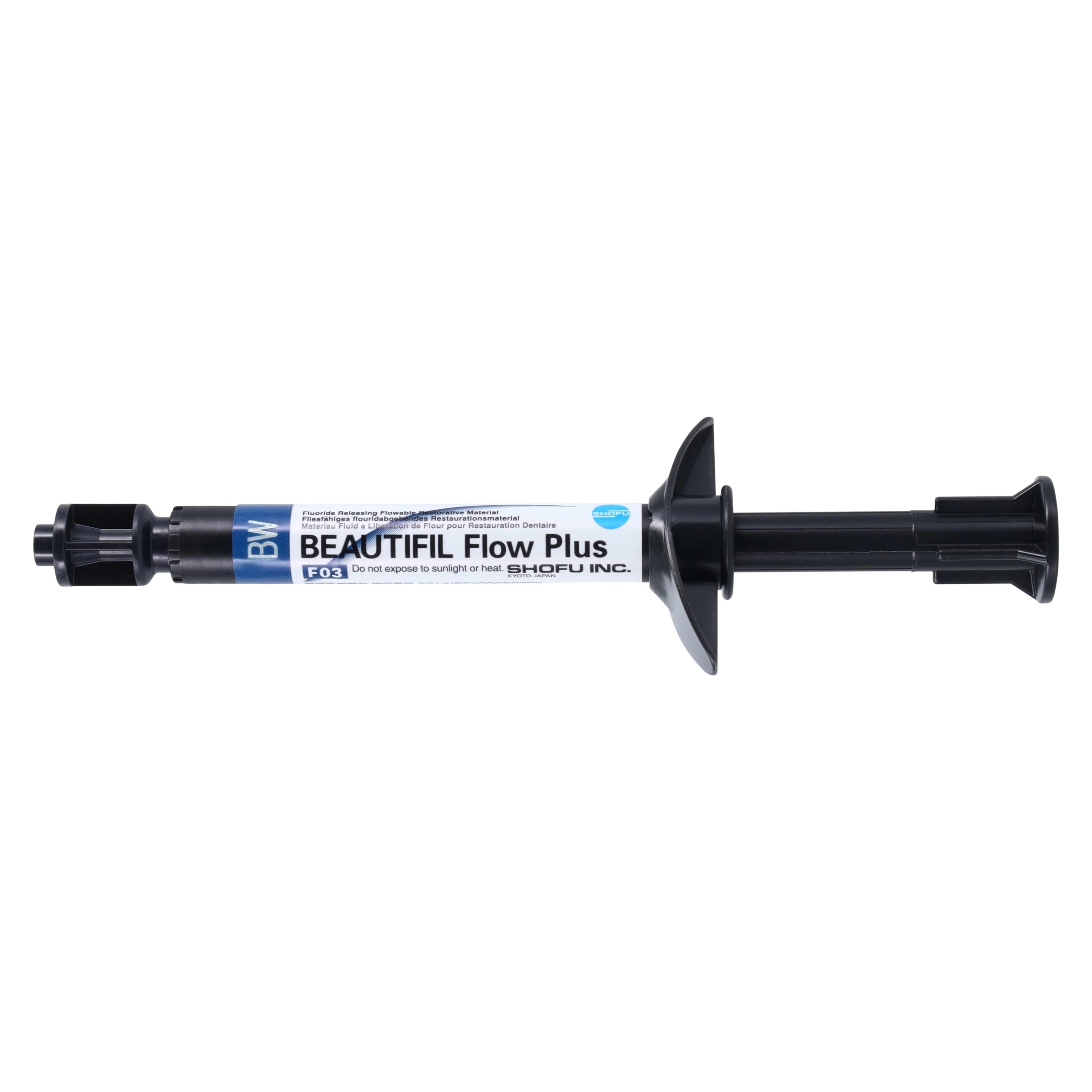 Beautifil Flow Plus F03 Low Flow Hybrid Restorative Syringe Refill, 2.2g, Bleach White (BW) thumbnail 2